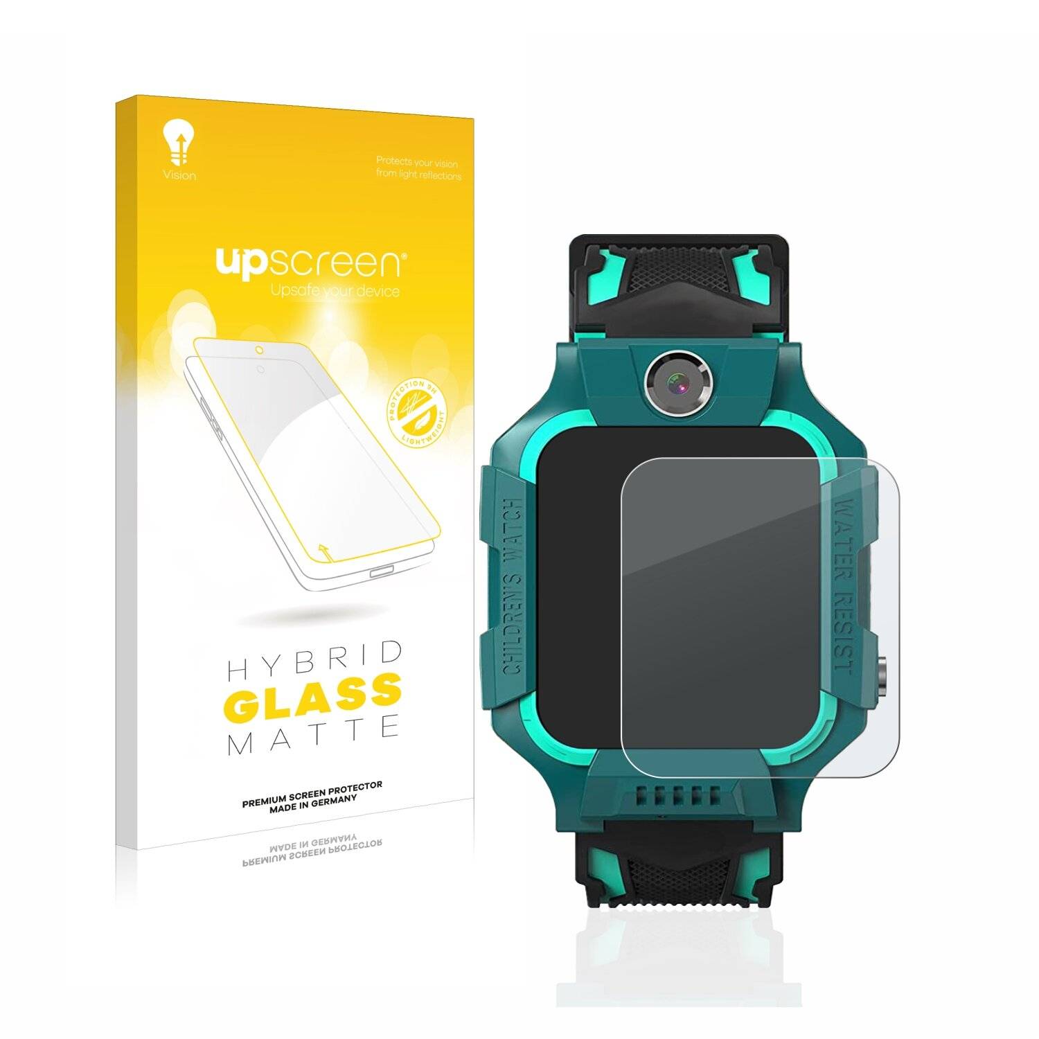 upscreen Hybrid Glass Matte Premium Schutzglas Folie für Pthtechus