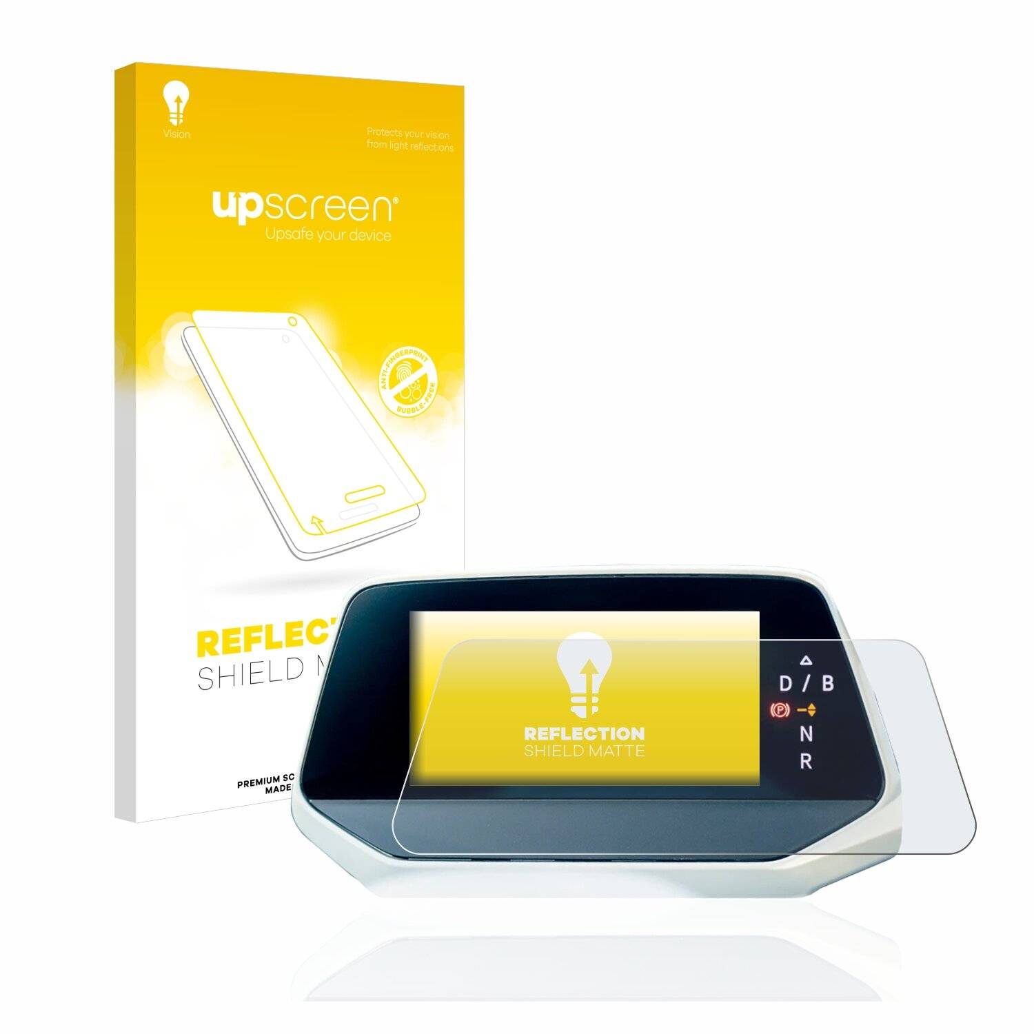 upscreen Reflection Shield Matte Premium Displayschutzfolie für Volkswagen ID.4