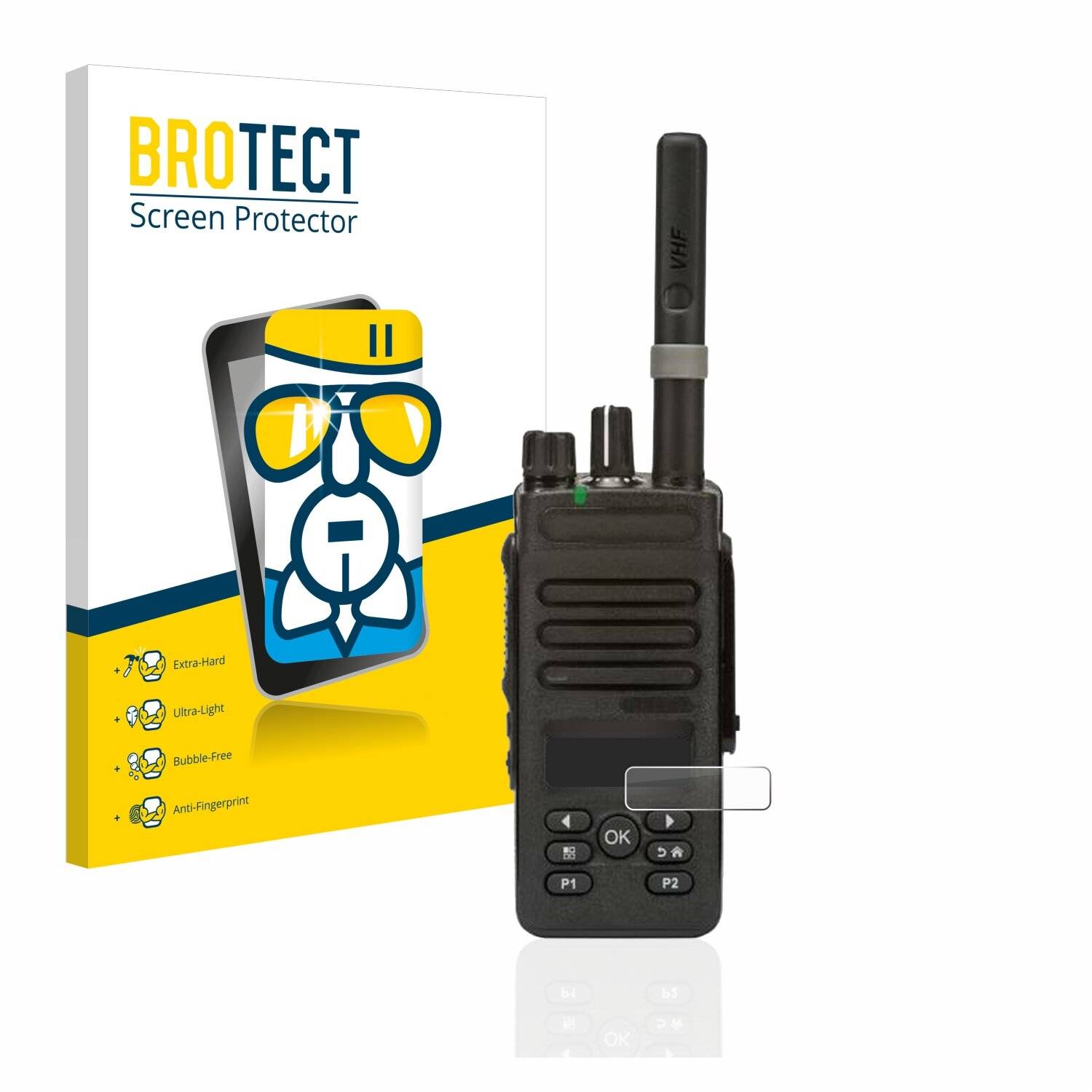BROTECT AirGlass Schutzglas Folie für Motorola