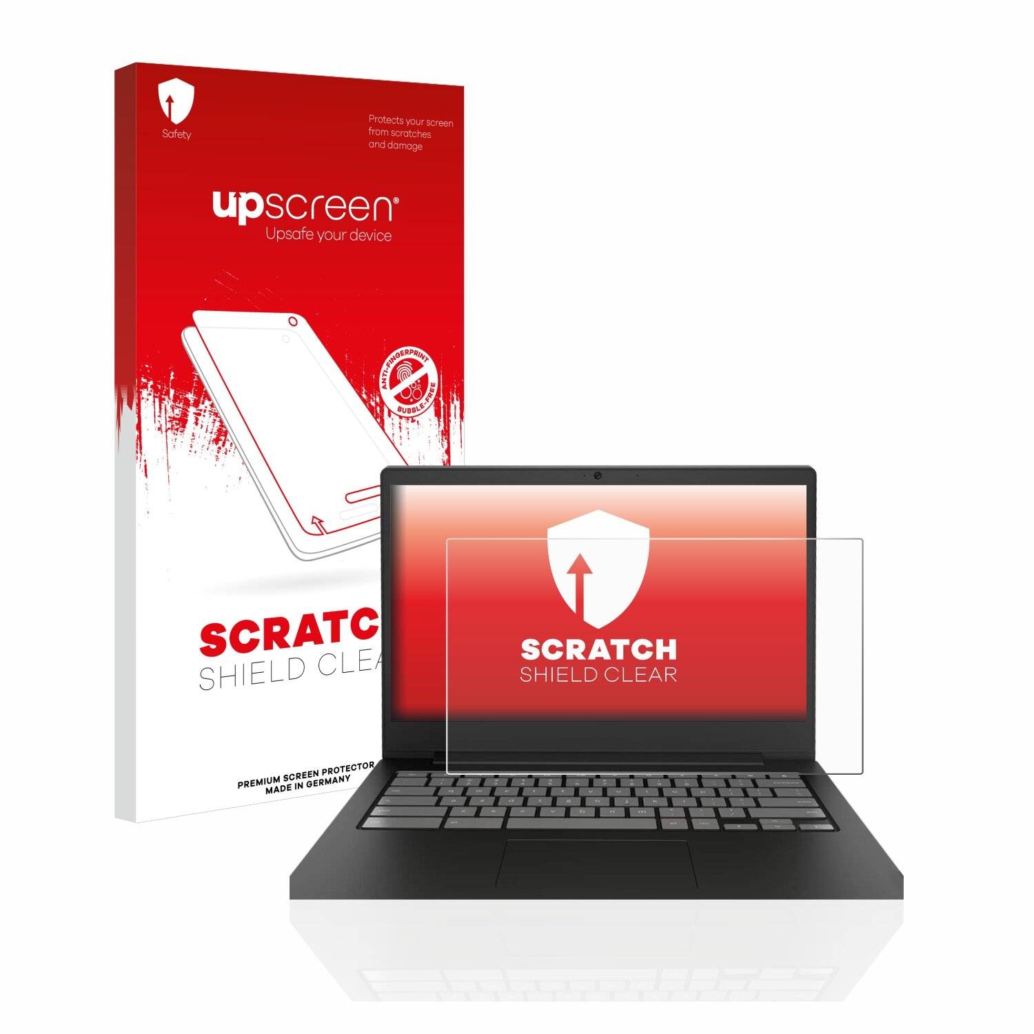 upscreen Scratch Shield Clear Premium Displayschutzfolie für Lenovo Chromebook S340