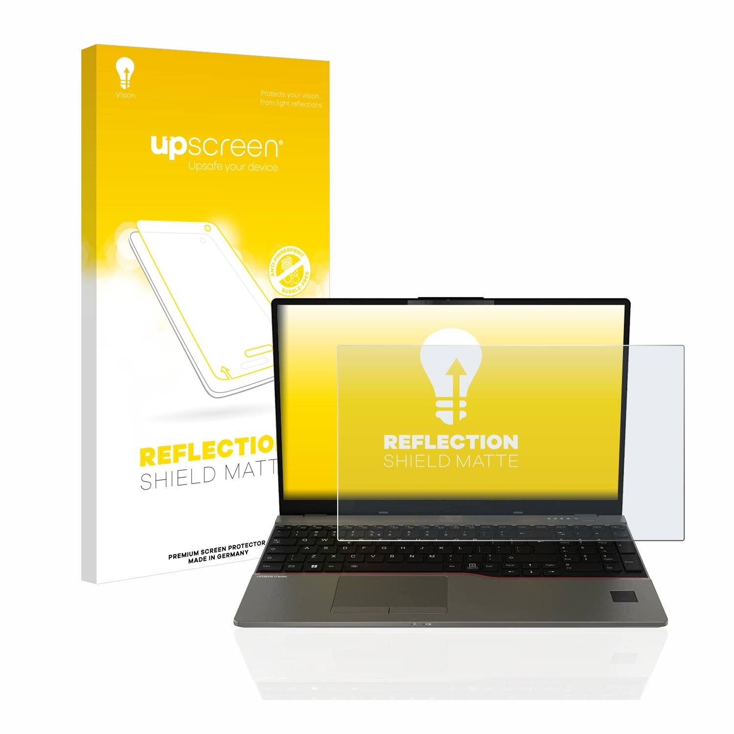upscreen Reflection Shield Matte Premium Displayschutzfolie für Fujitsu Lifebook