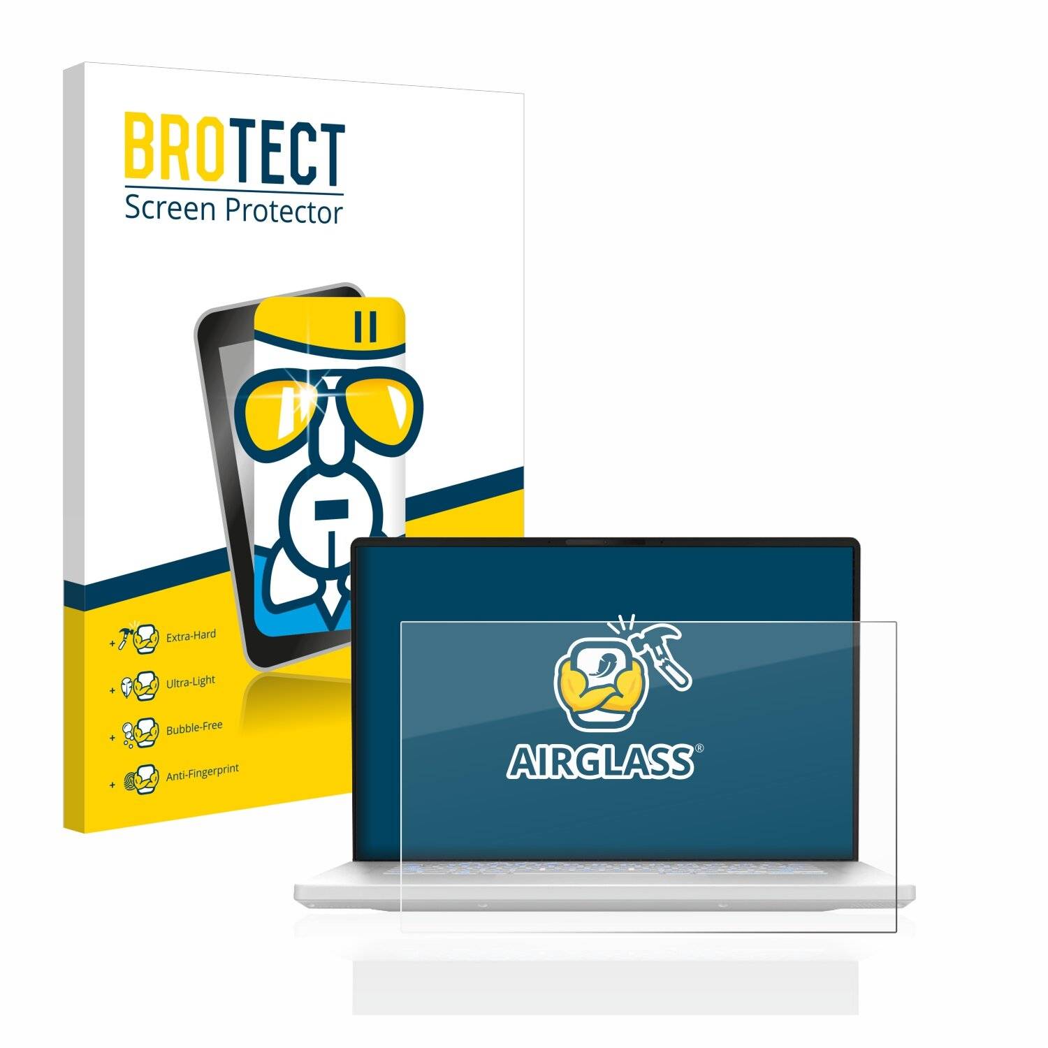 BROTECT AirGlass Schutzglas Folie für Asus ROG Zephyrus G16