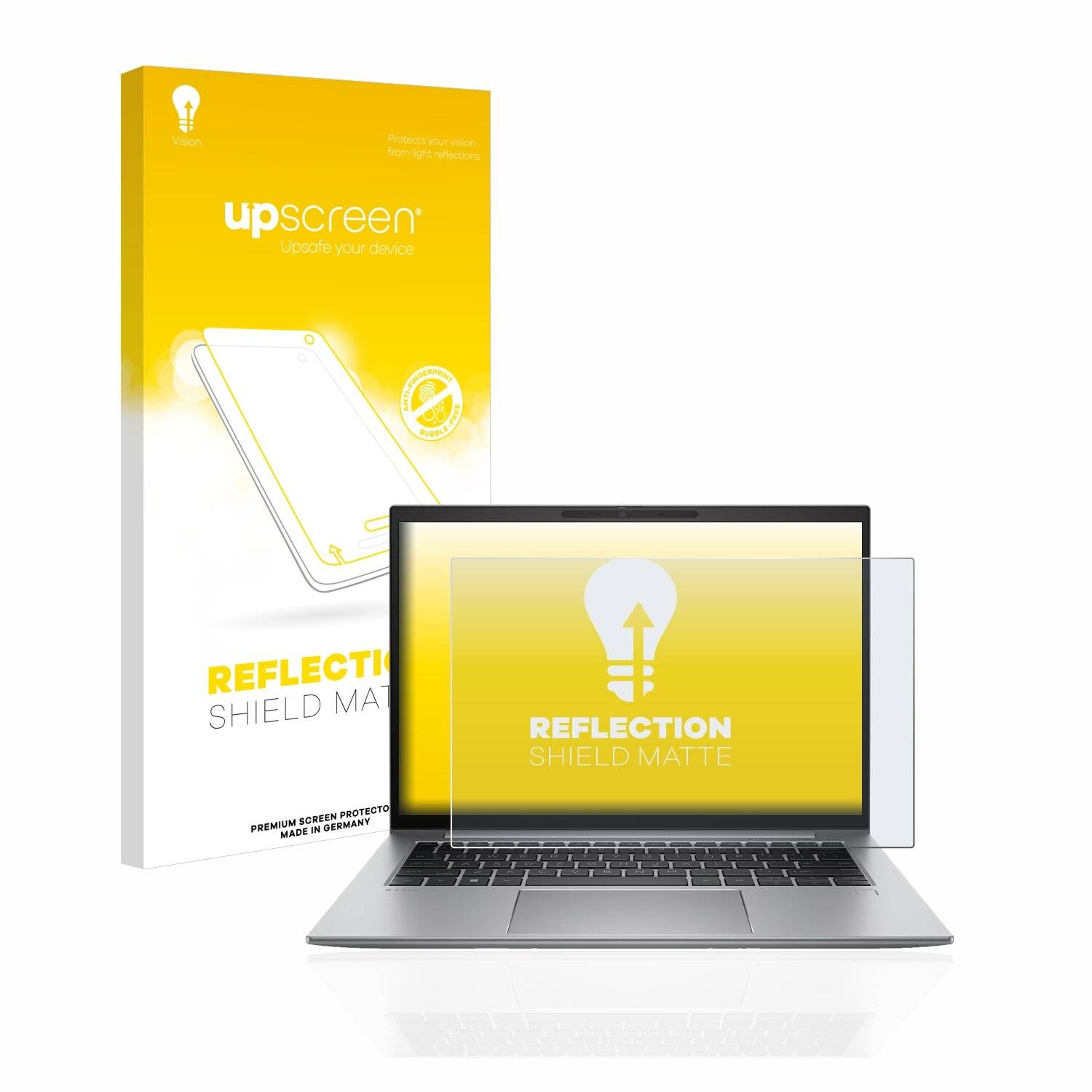 upscreen Reflection Shield Matte Premium Displayschutzfolie für HP Zbook Firefly 14