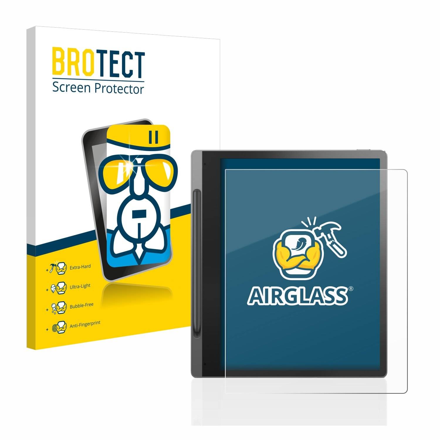 BROTECT AirGlass Schutzglas Folie für Lenovo Smart