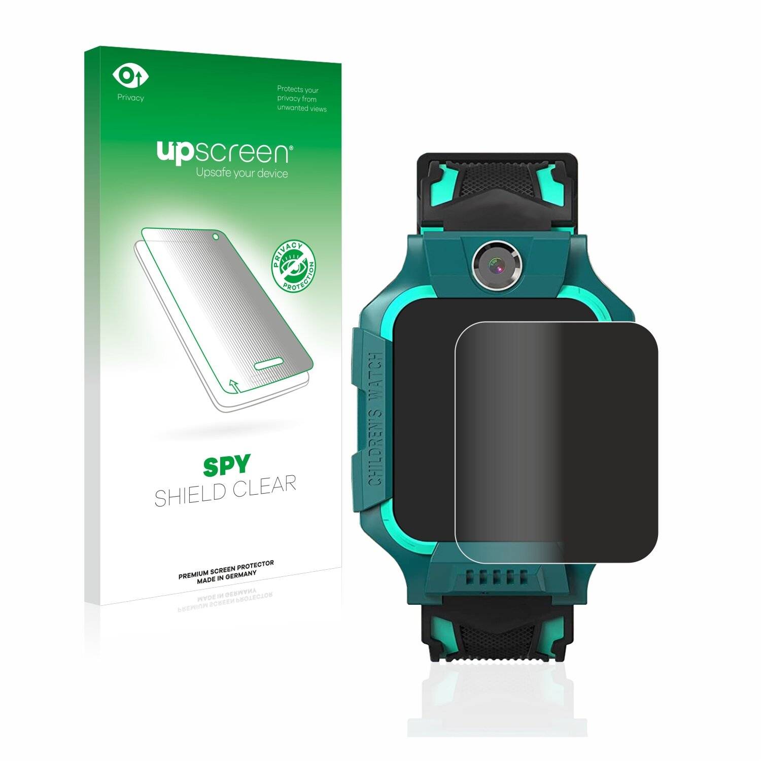upscreen Spy Shield Clear Premium Blickschutzfolie für Pthtechus