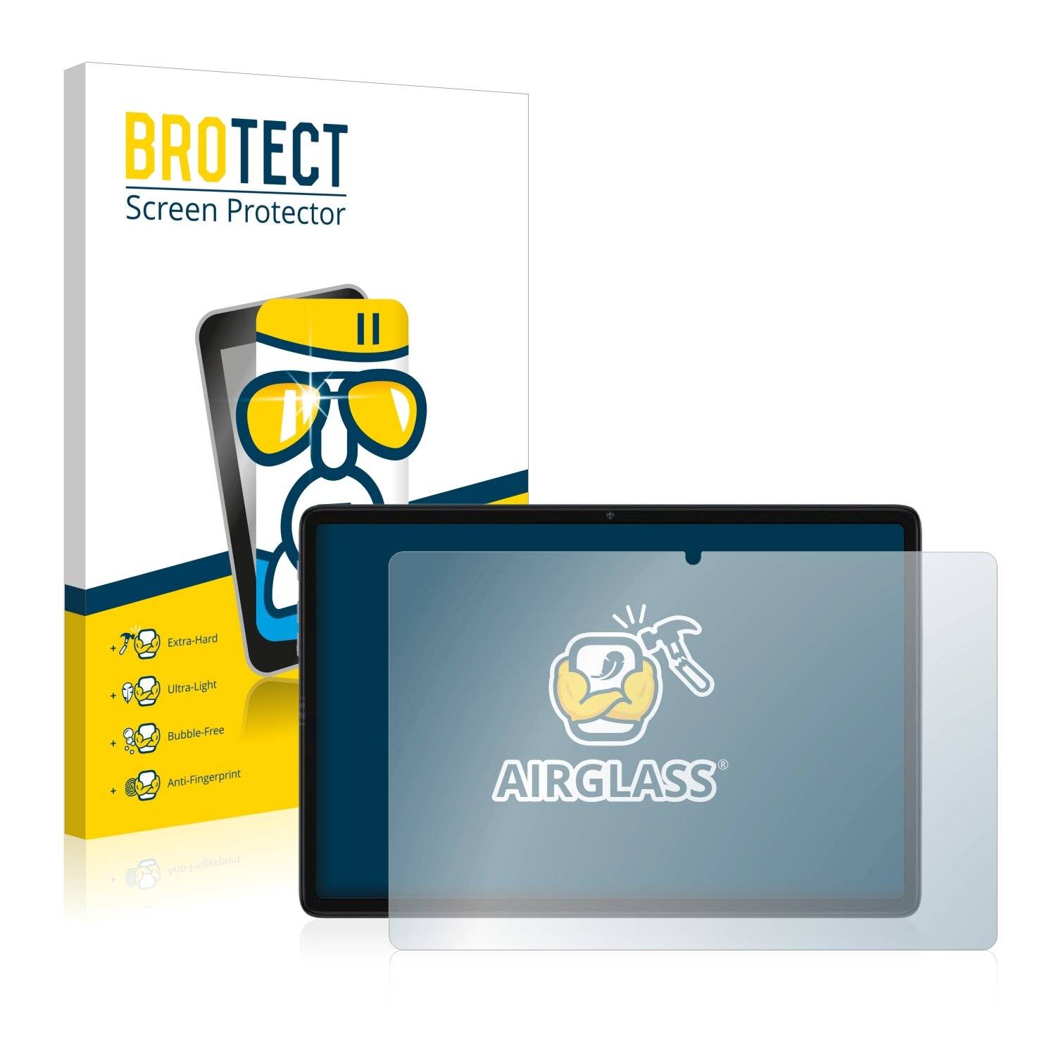 BROTECT AirGlass Schutzglas Folie für Teclast M40