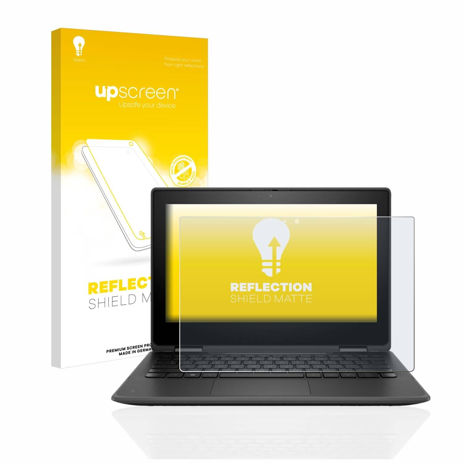 upscreen Reflection Shield Matte Premium Displayschutzfolie für HP Pro X360 Fortis 11