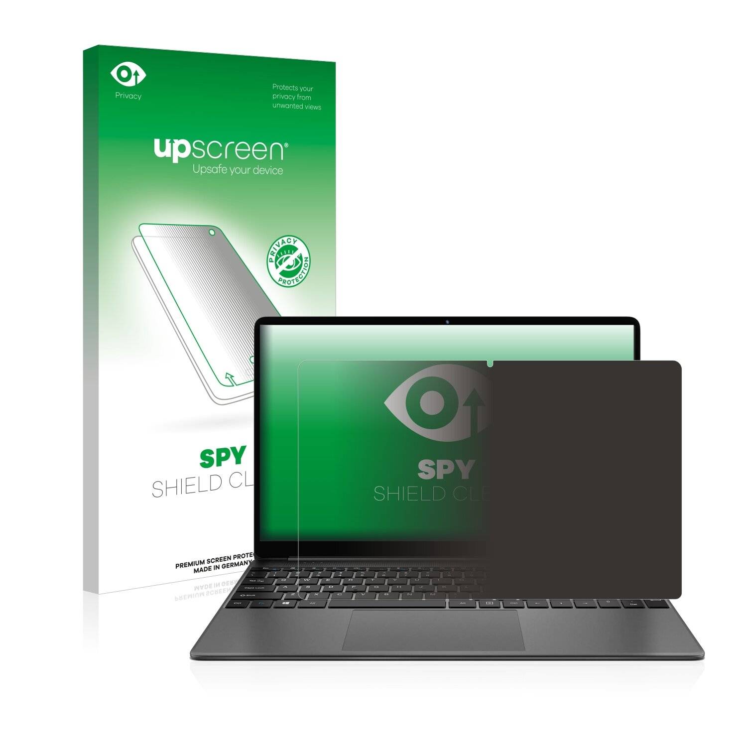 upscreen Spy Shield Clear Premium Blickschutzfolie für Teclast Tbolt F15