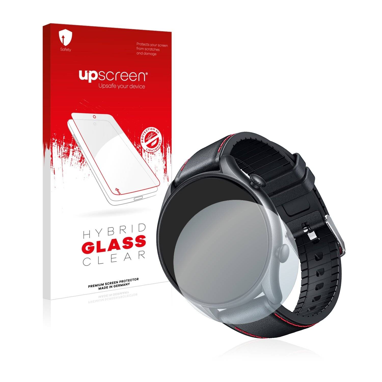 upscreen Hybrid Glass Clear Premium Schutzglas Folie für Weybon