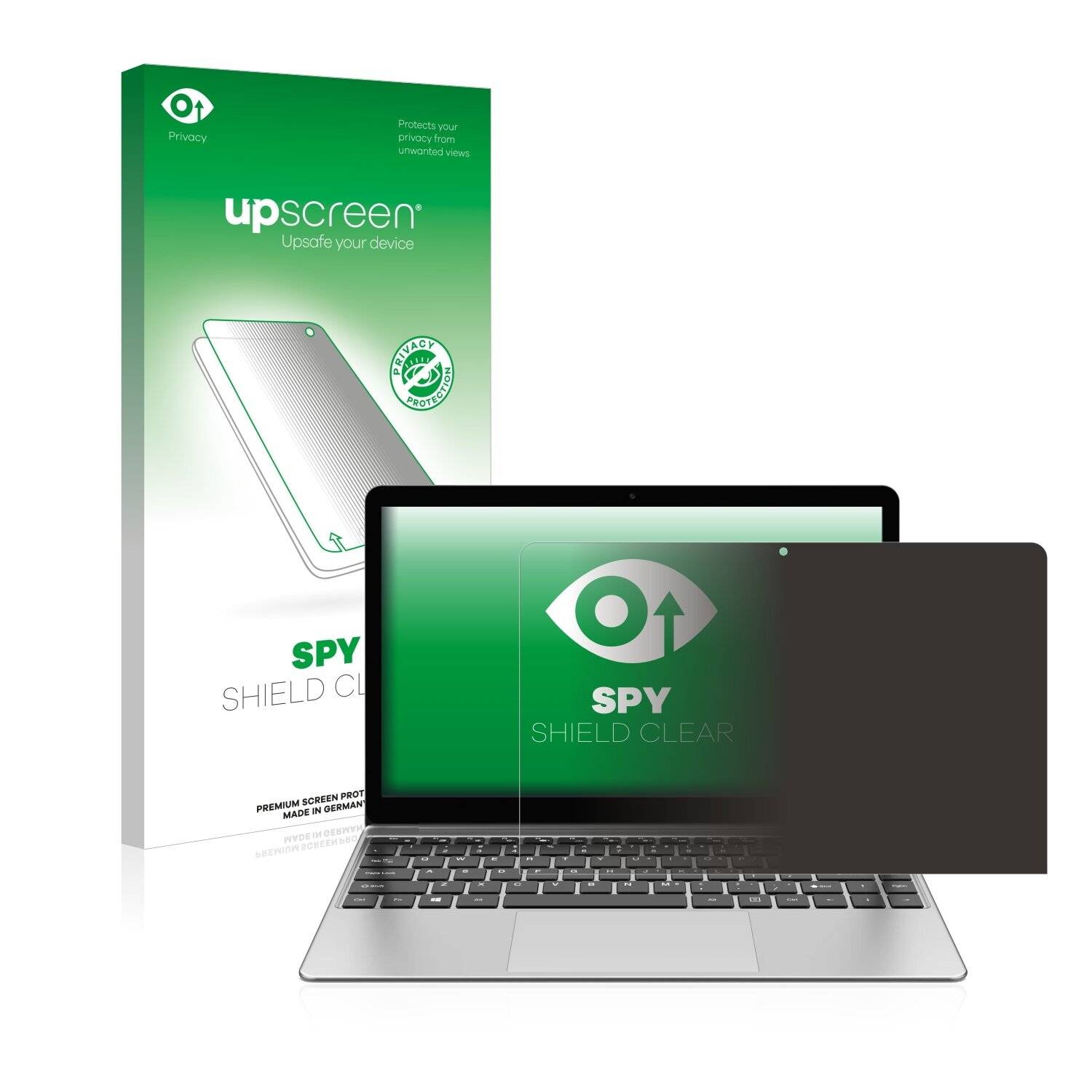 upscreen Spy Shield Clear Premium Blickschutzfolie für Teclast