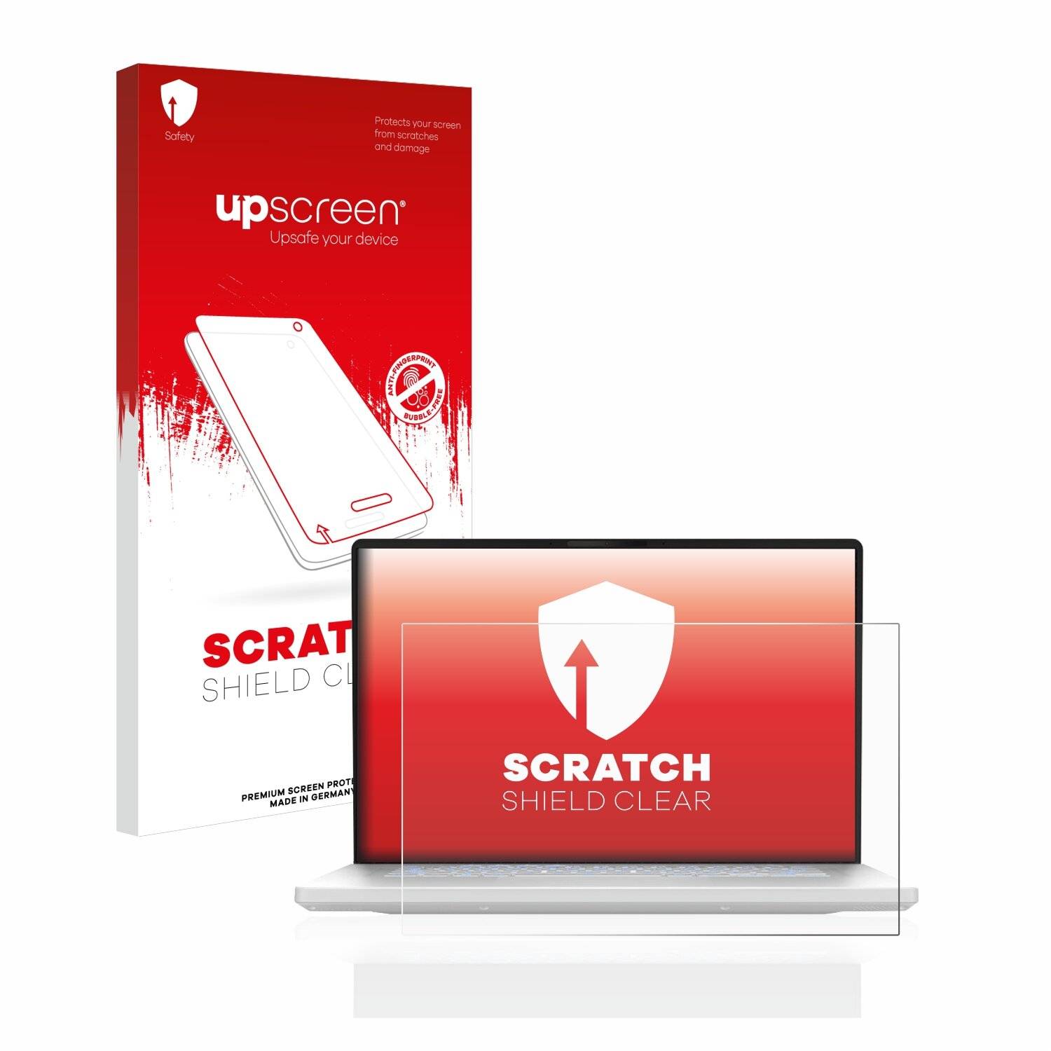 upscreen Scratch Shield Clear Premium Displayschutzfolie für Asus ROG Zephyrus G16