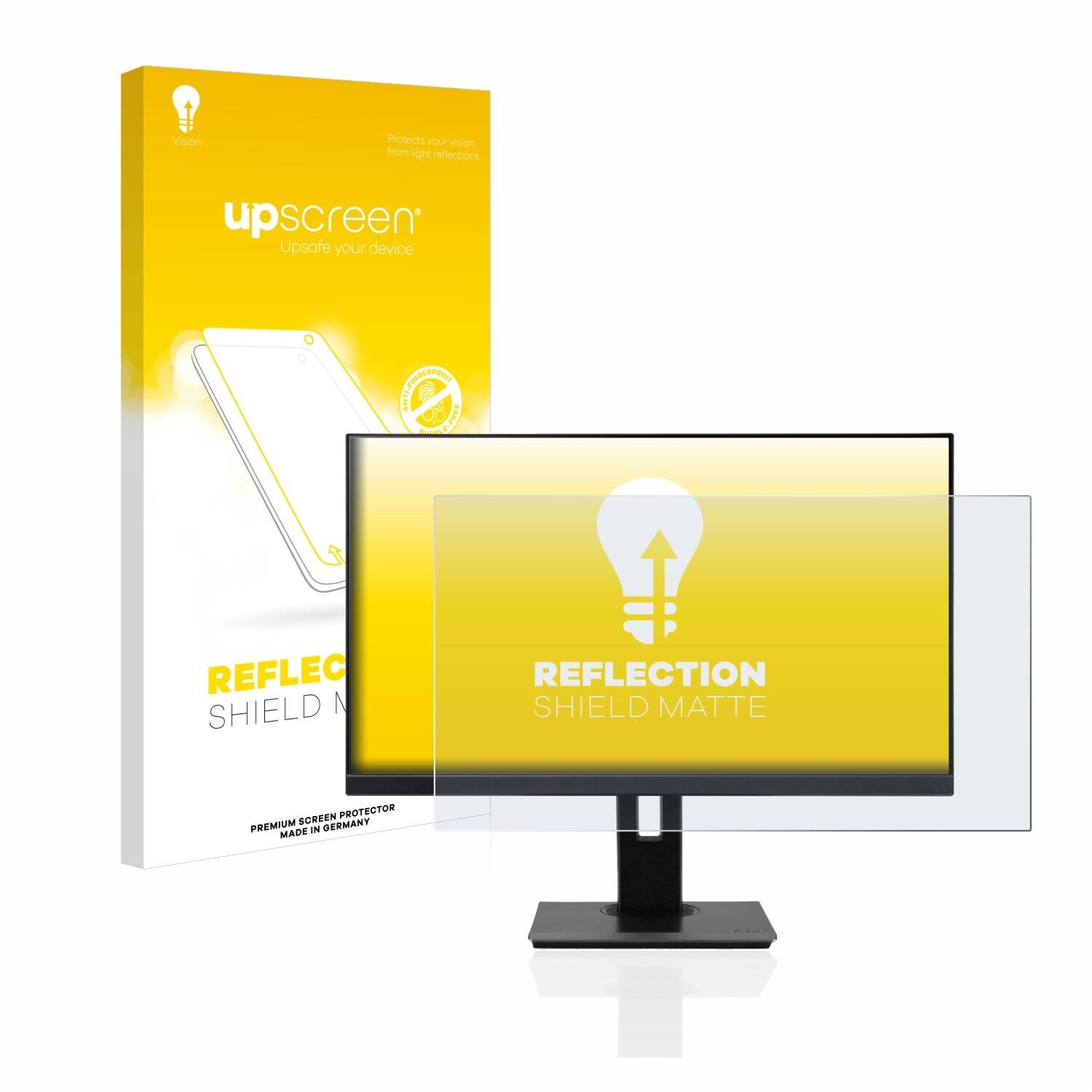 upscreen Reflection Shield Matte Premium Displayschutzfolie für Acer B247Y