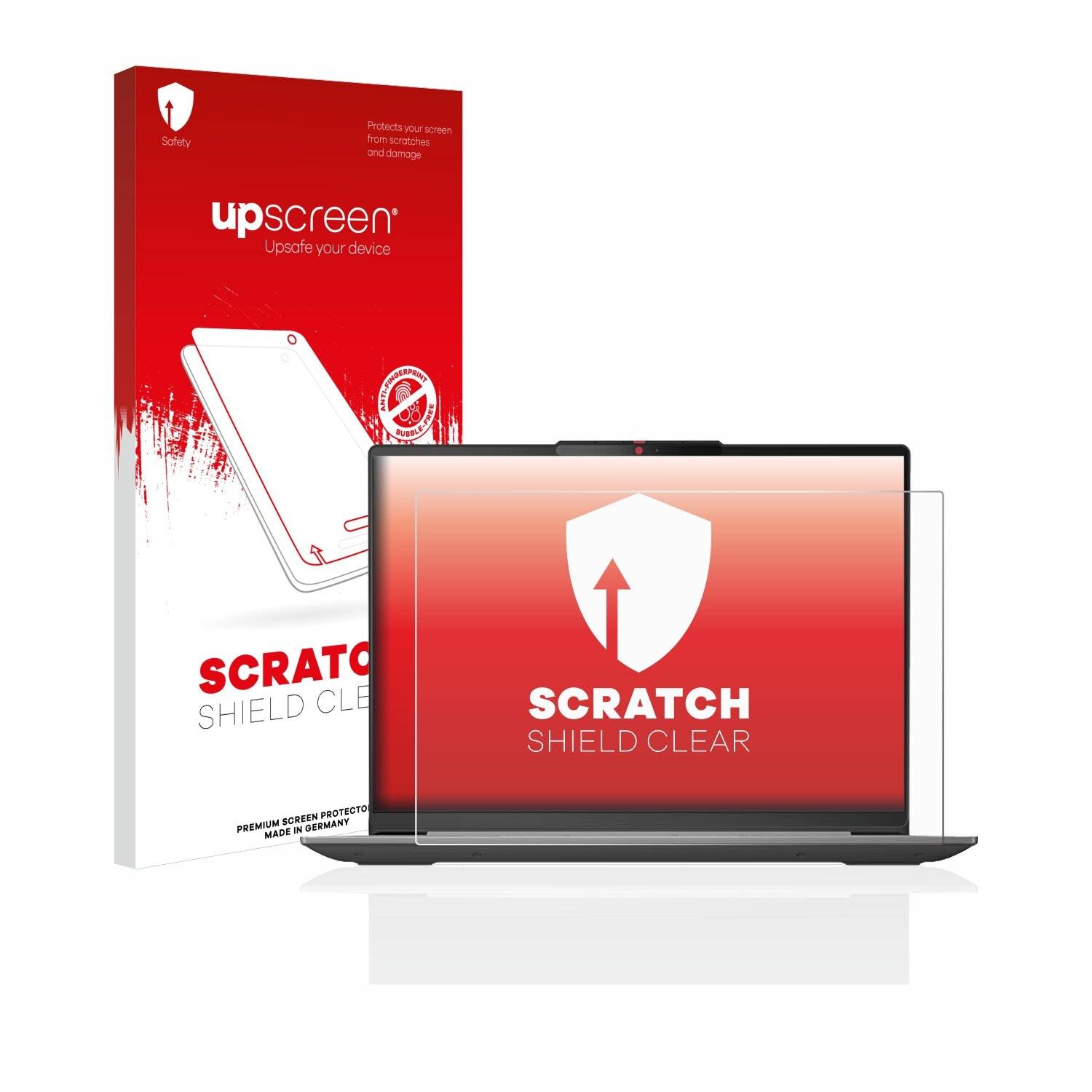upscreen Scratch Shield Clear Premium Displayschutzfolie für Lenovo IdeaPad Slim 5i Gen 8