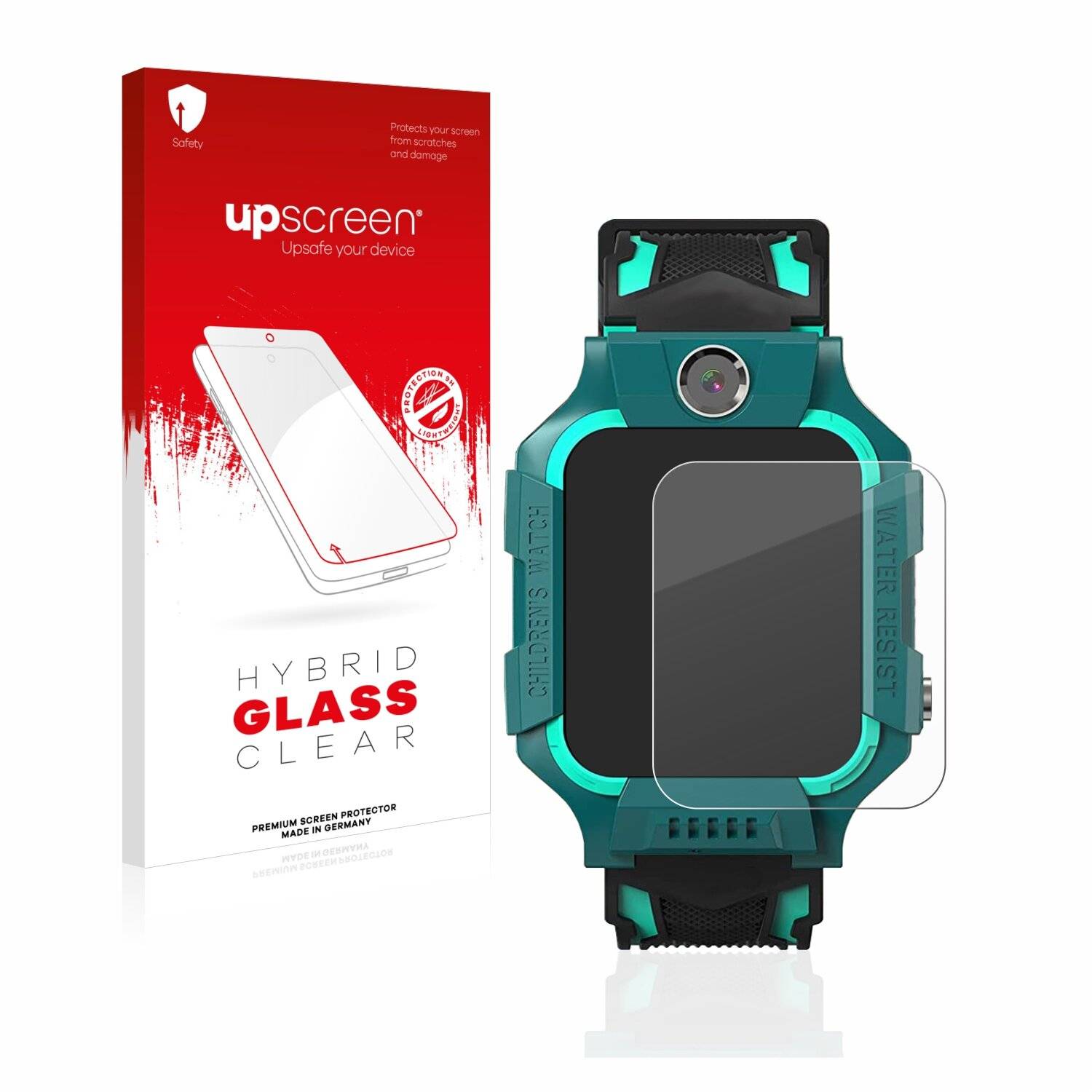 upscreen Hybrid Glass Clear Premium Schutzglas Folie für Pthtechus