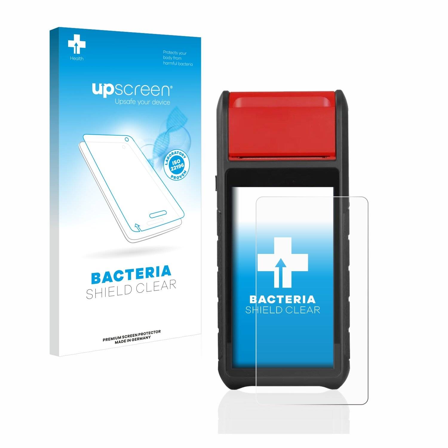 upscreen Bacteria Shield Clear Premium Antibakterielle Displayschutzfolie für Autel MaxiBAS