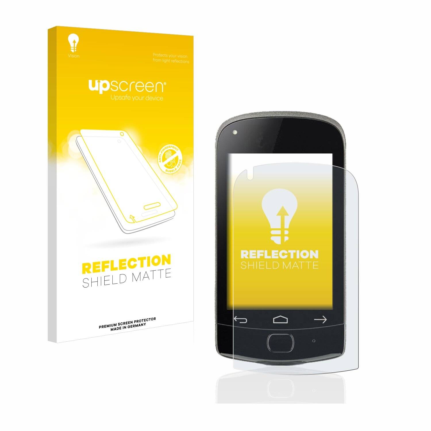 upscreen Reflection Shield Matte Premium Displayschutzfolie für Roche Accu-Chek Aviva Solo