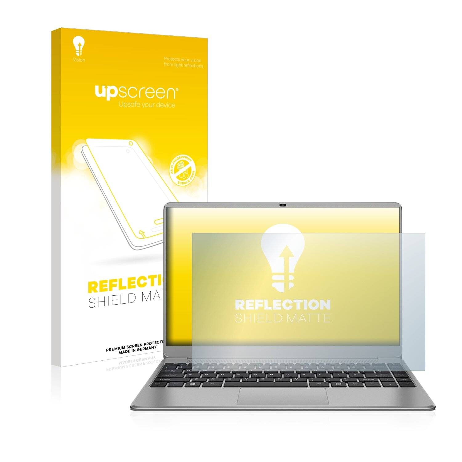 upscreen Reflection Shield Matte Premium Displayschutzfolie für Teclast F7 Plus