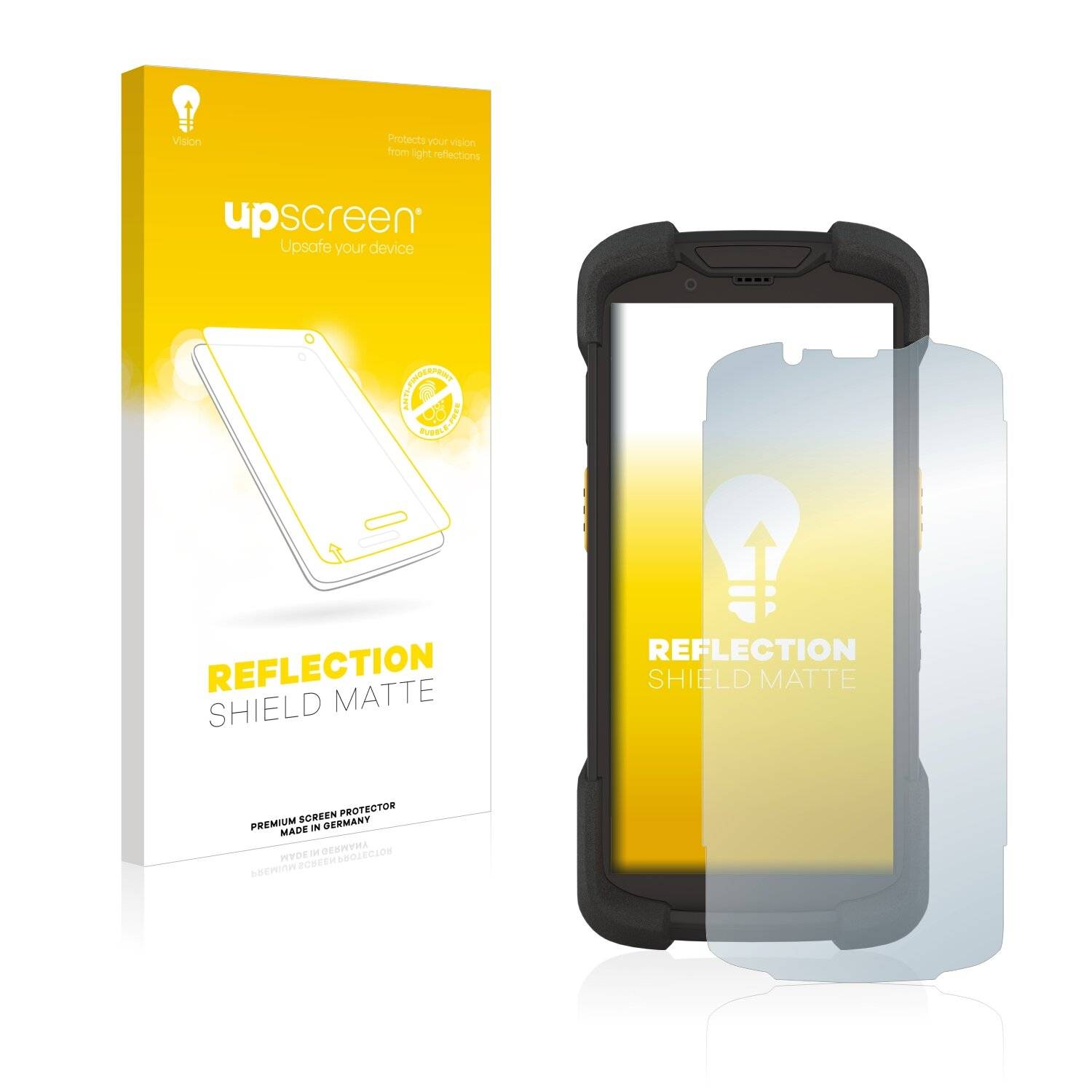 upscreen Reflection Shield Matte Premium Displayschutzfolie für Zebra