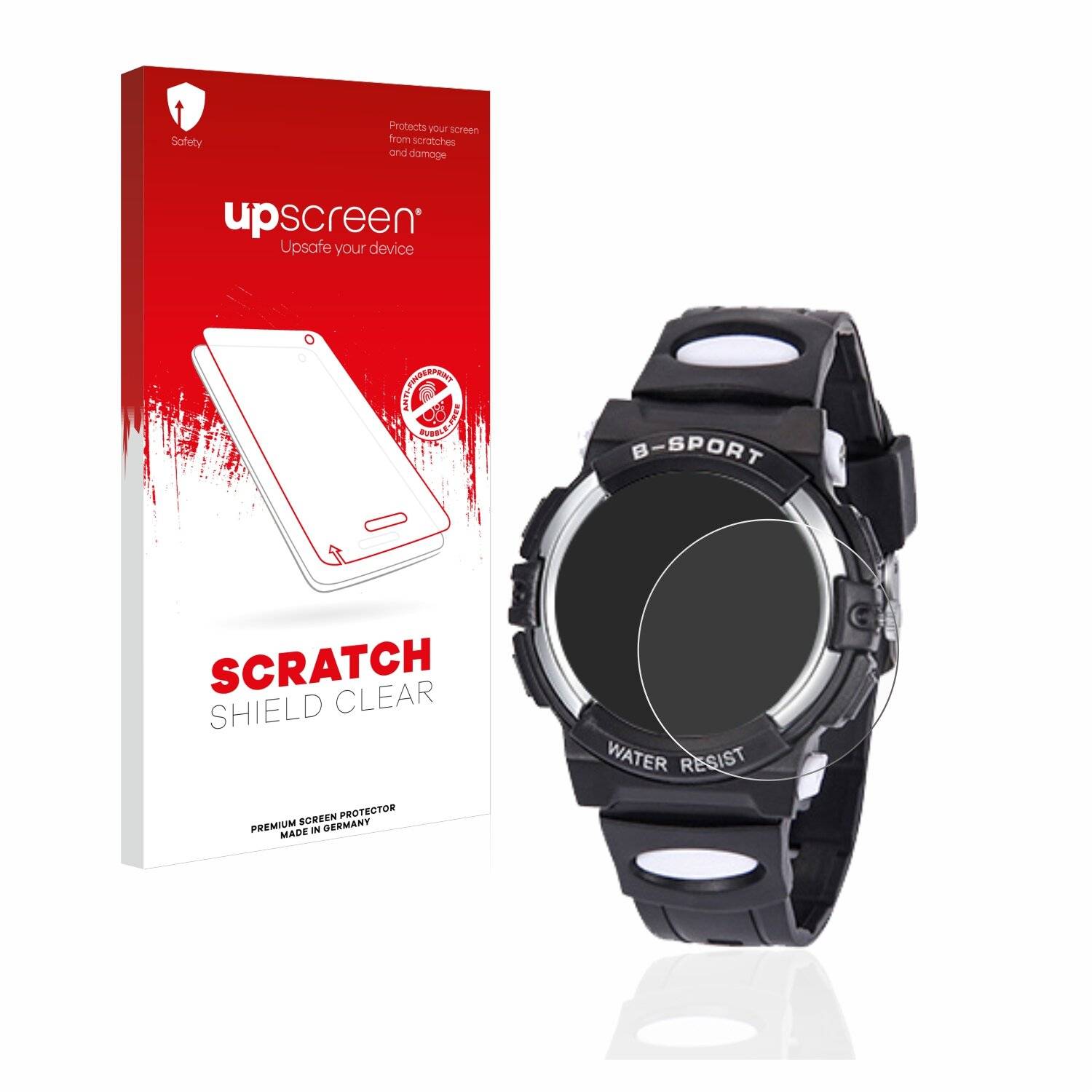 upscreen Scratch Shield Clear Premium Displayschutzfolie für Guumuxin cano-001 (35