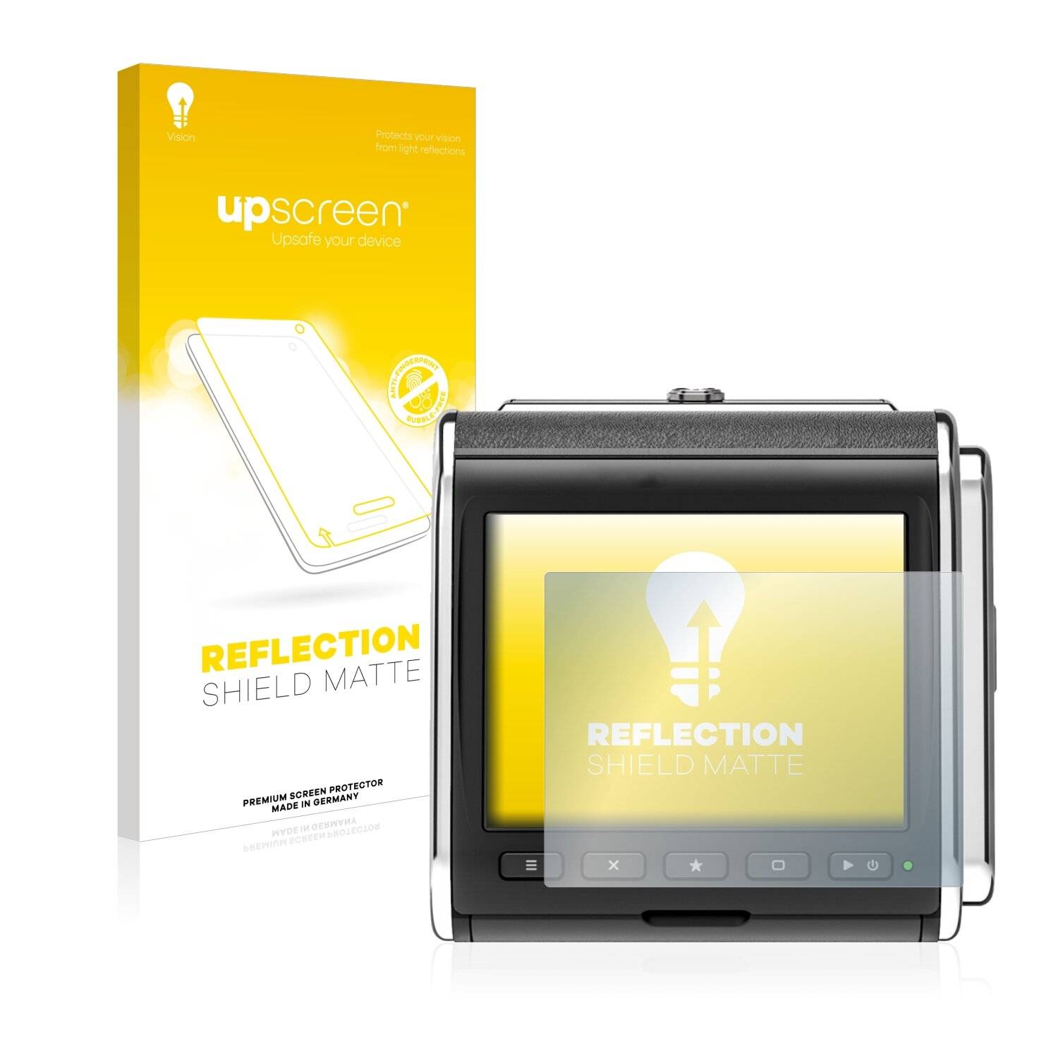 upscreen Reflection Shield Matte Premium Displayschutzfolie für Hasselblad CFV II-1 50C 907X