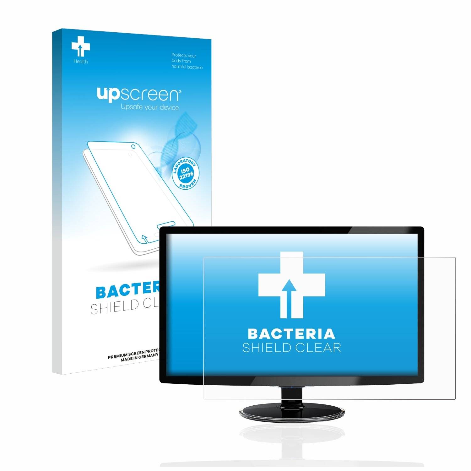 upscreen Bacteria Shield Clear Premium Antibakterielle Displayschutzfolie für Acer