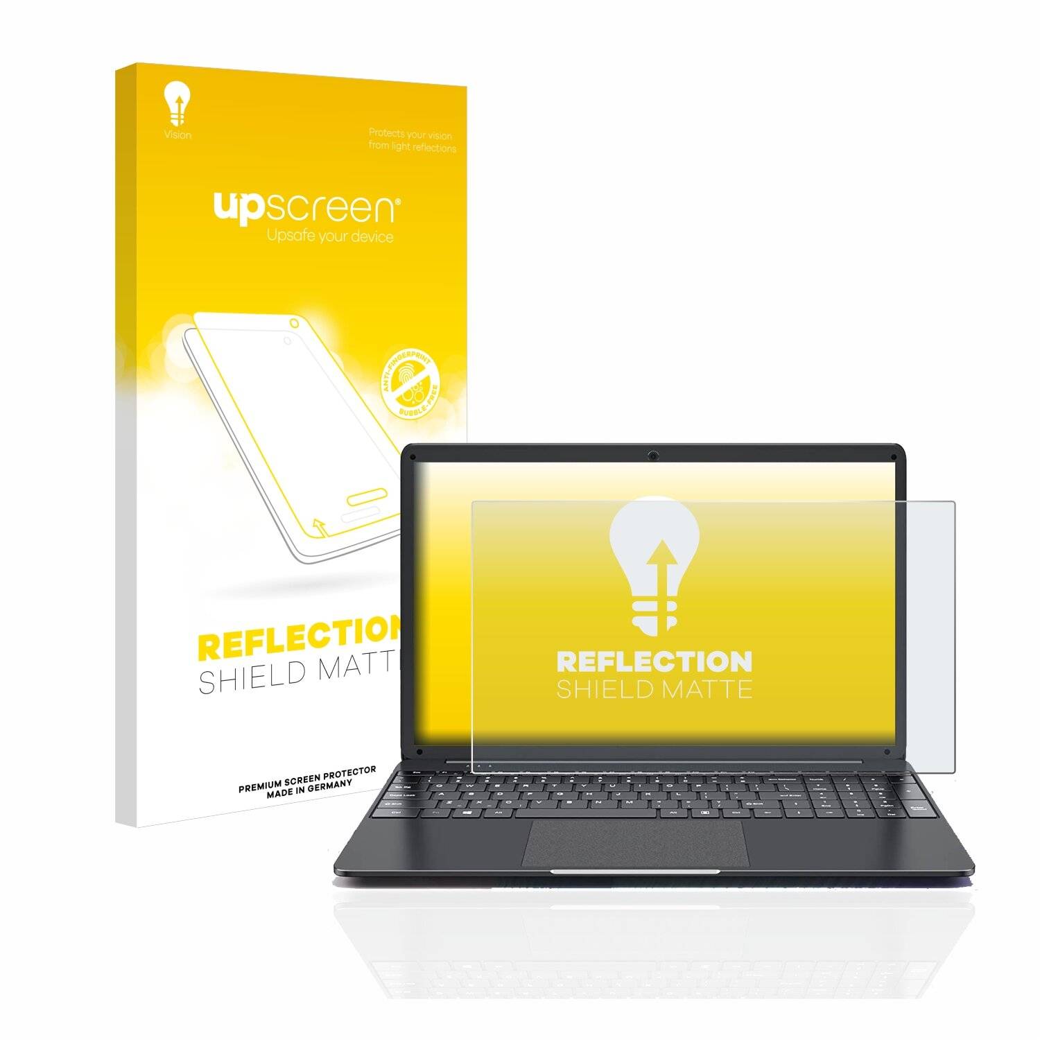 upscreen Reflection Shield Matte Premium Displayschutzfolie für SGIN M15