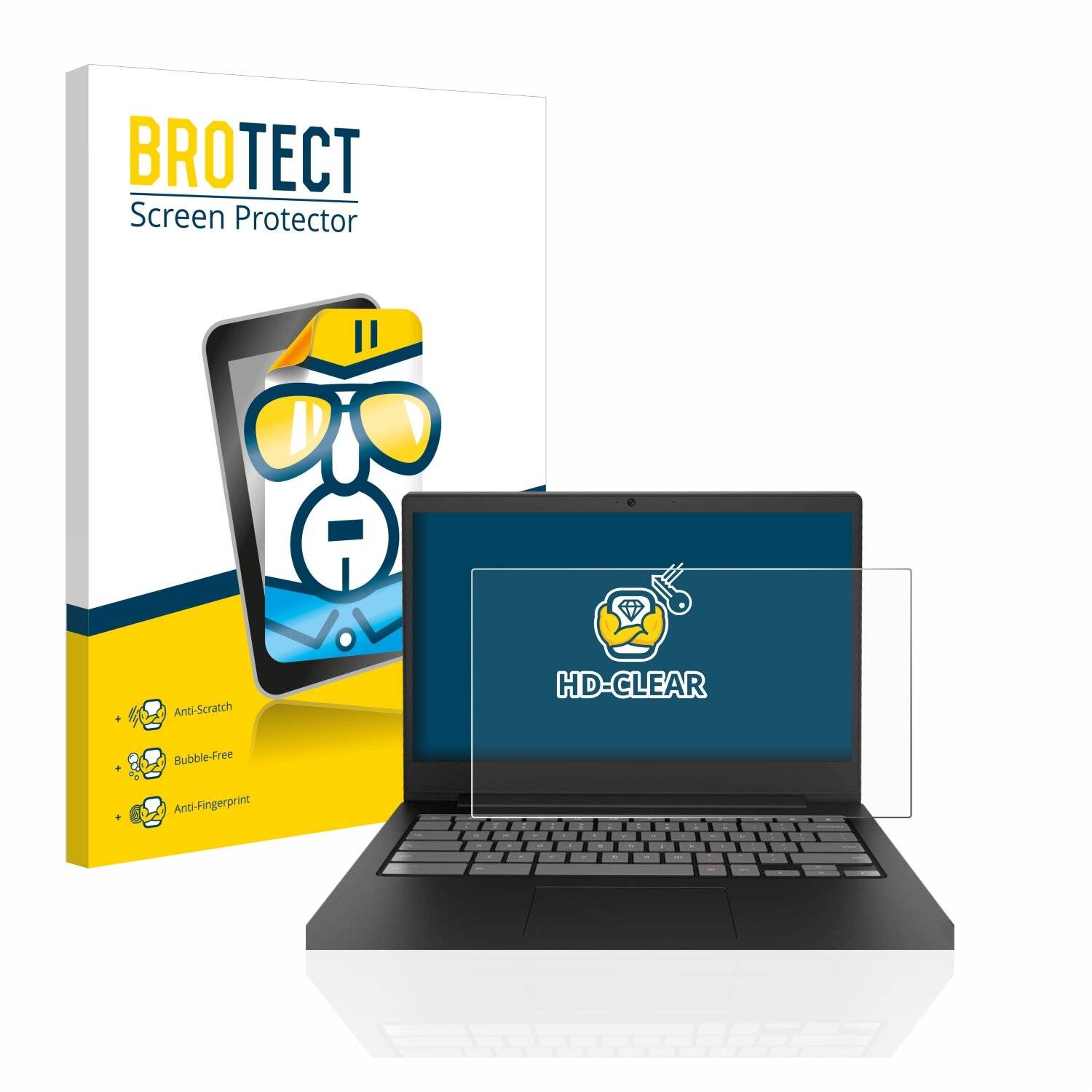 BROTECT HD-Clear Displayschutzfolie für Lenovo Chromebook S340
