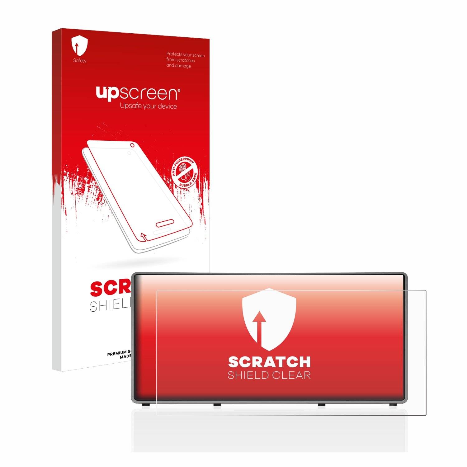 upscreen Scratch Shield Clear Premium Displayschutzfolie für Auriol Radiowecker