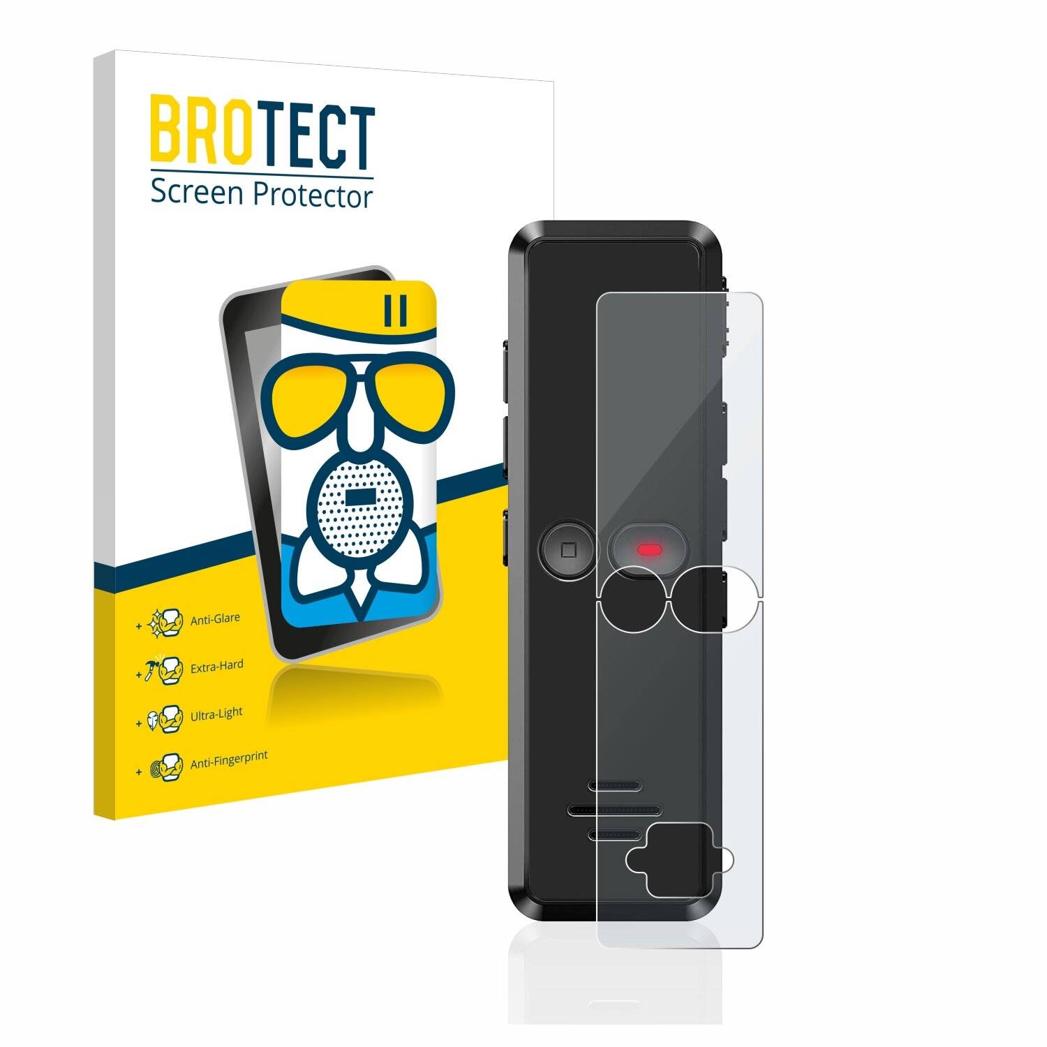 BROTECT AirGlass Matte Schutzglas Folie für Tschisen
