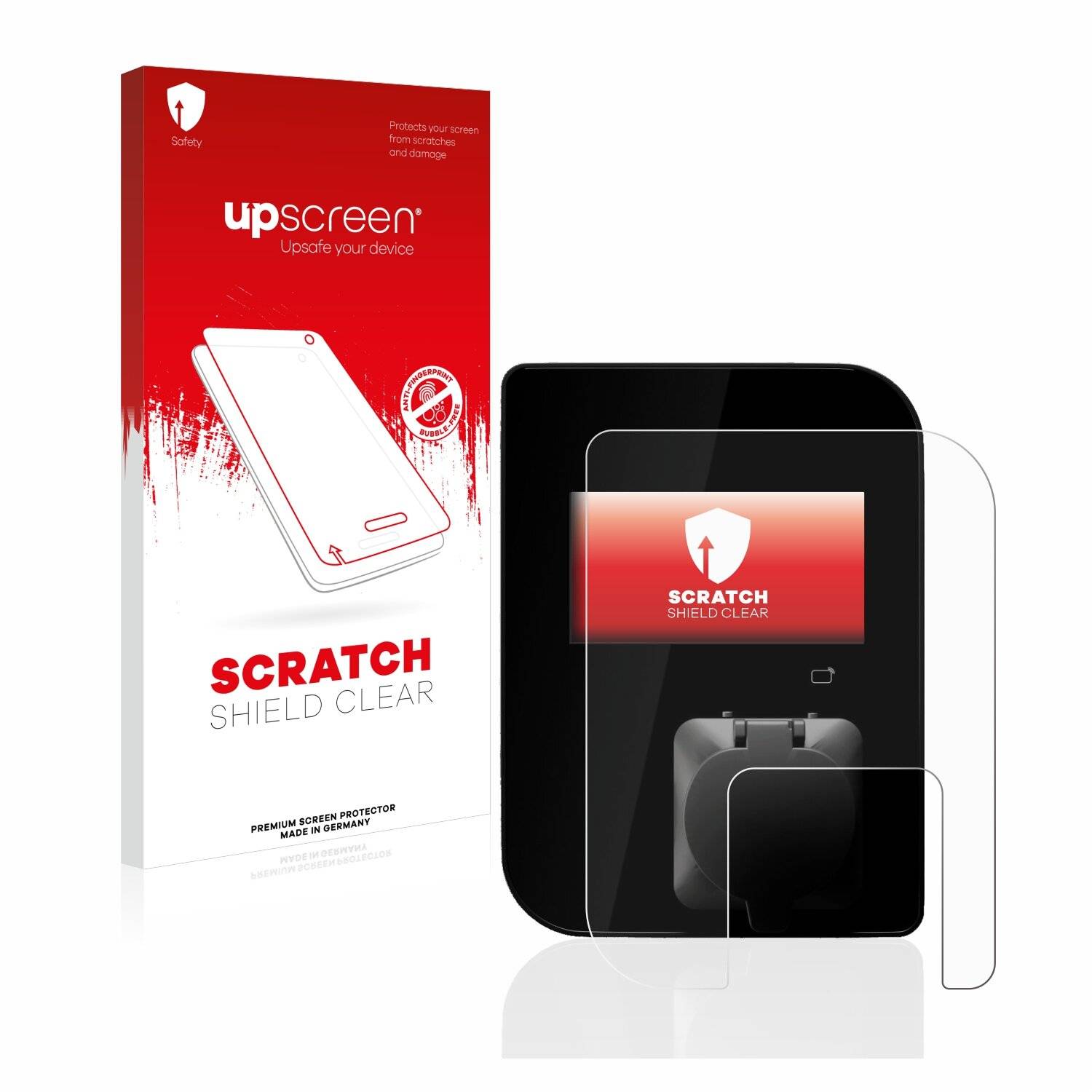 upscreen Scratch Shield Clear Premium Displayschutzfolie für Wallbox Copper