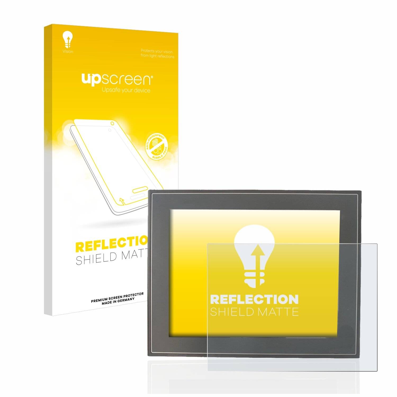 upscreen Reflection Shield Matte Premium Displayschutzfolie für Delta DOP-115MX /