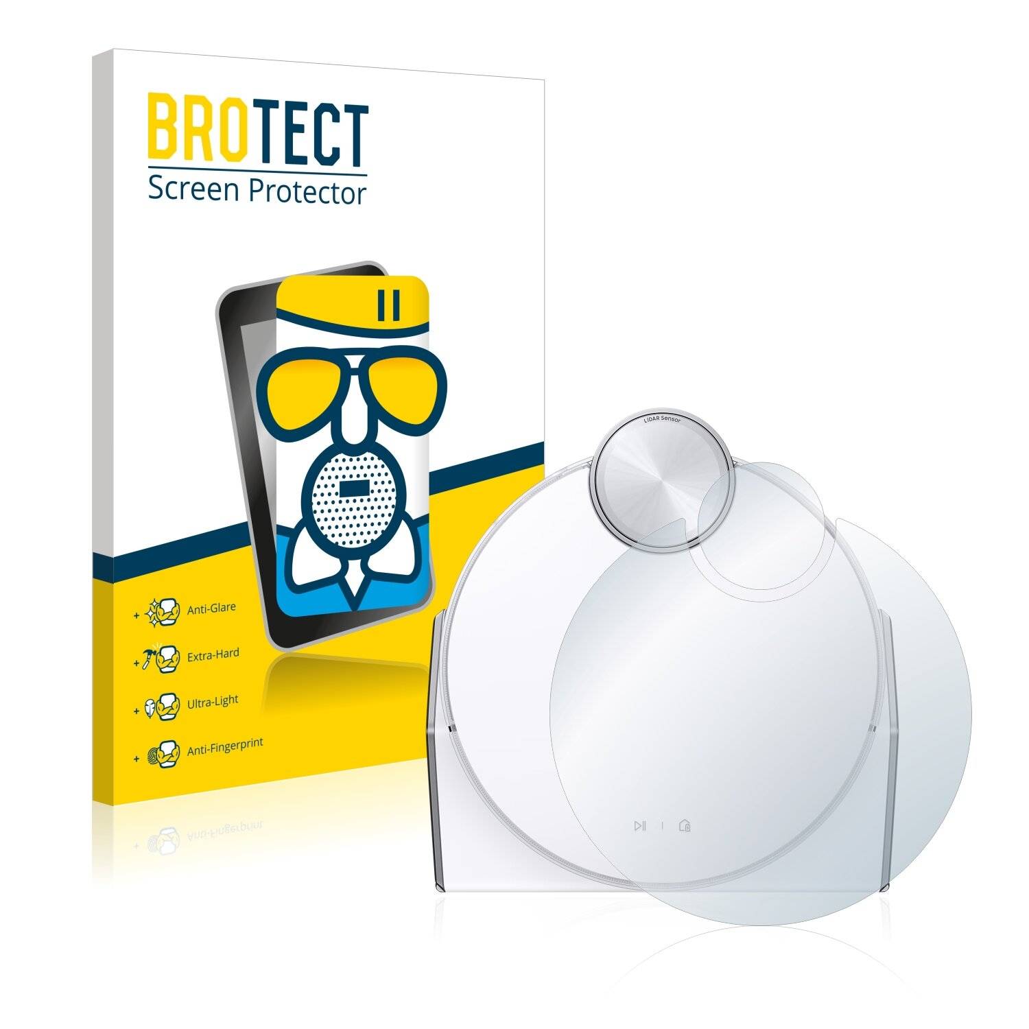 BROTECT AirGlass Matte Schutzglas Folie für Samsung Jet Bot