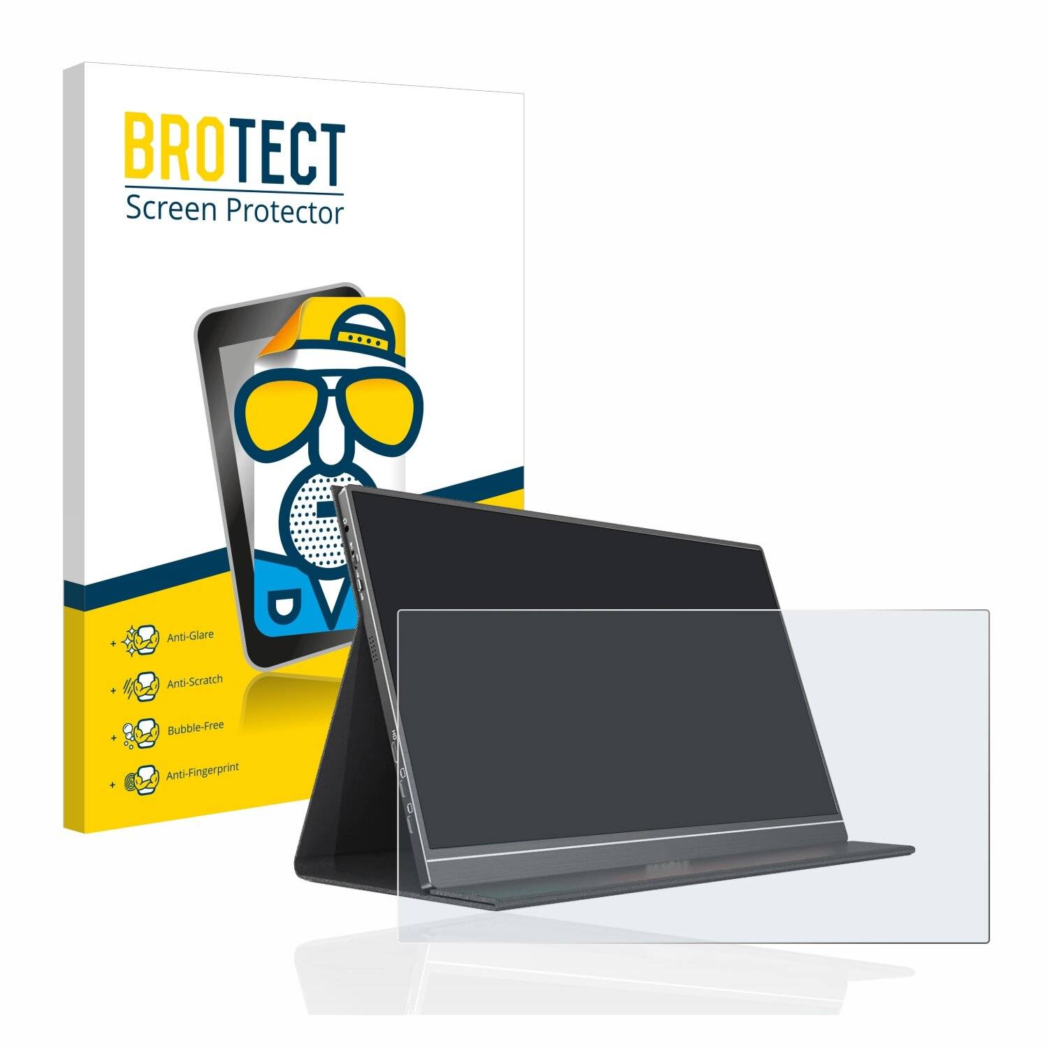 BROTECT Matte Displayschutzfolie für Arzopa S1 Table - Entspiegelt,