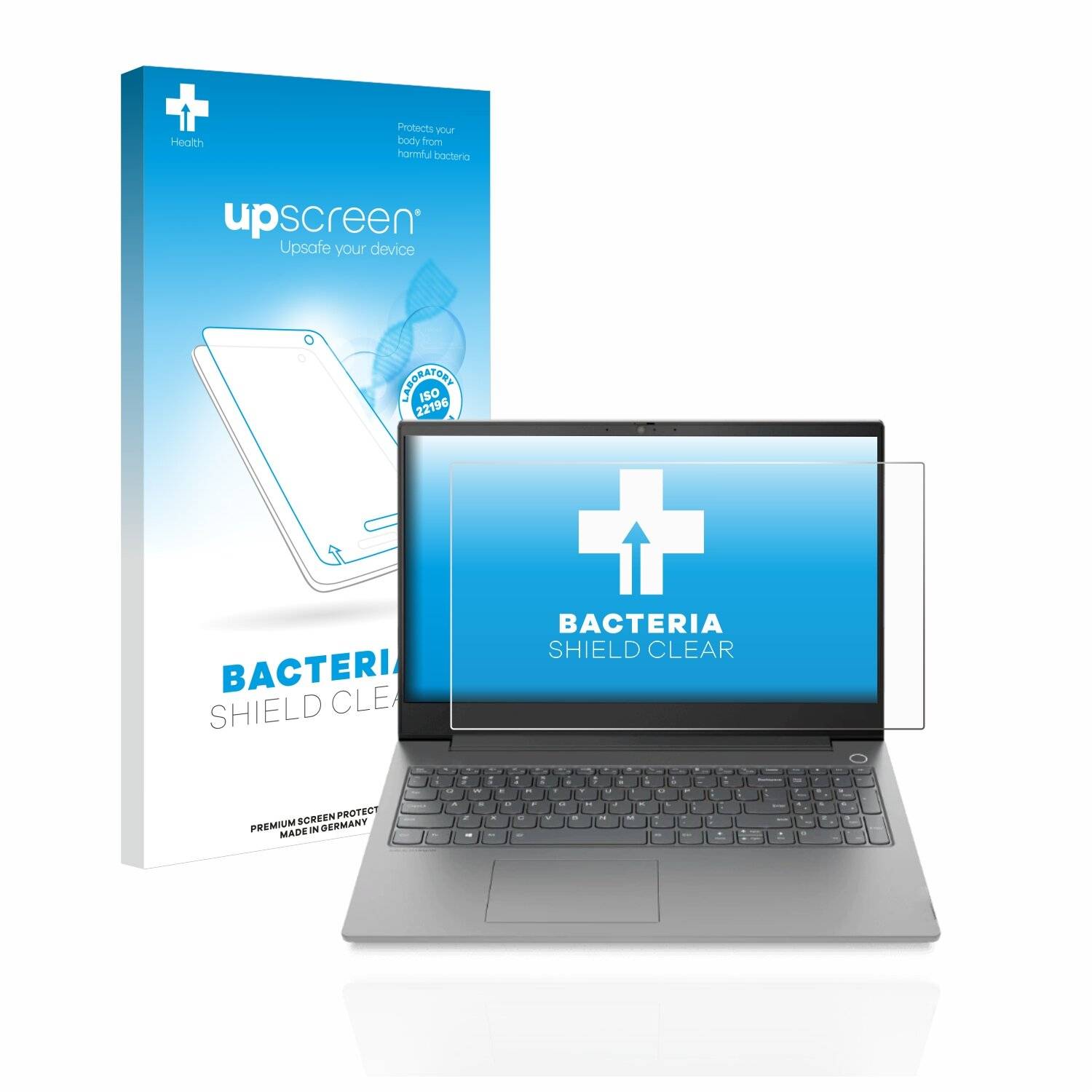 upscreen Bacteria Shield Clear Premium Antibakterielle Displayschutzfolie für Lenovo