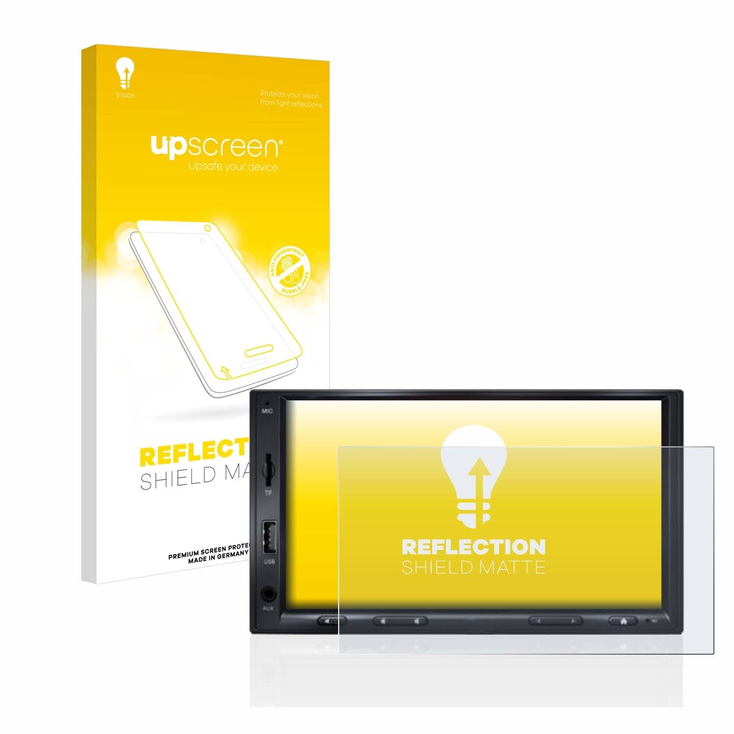 upscreen Reflection Shield Matte Premium Displayschutzfolie für Eonon X20