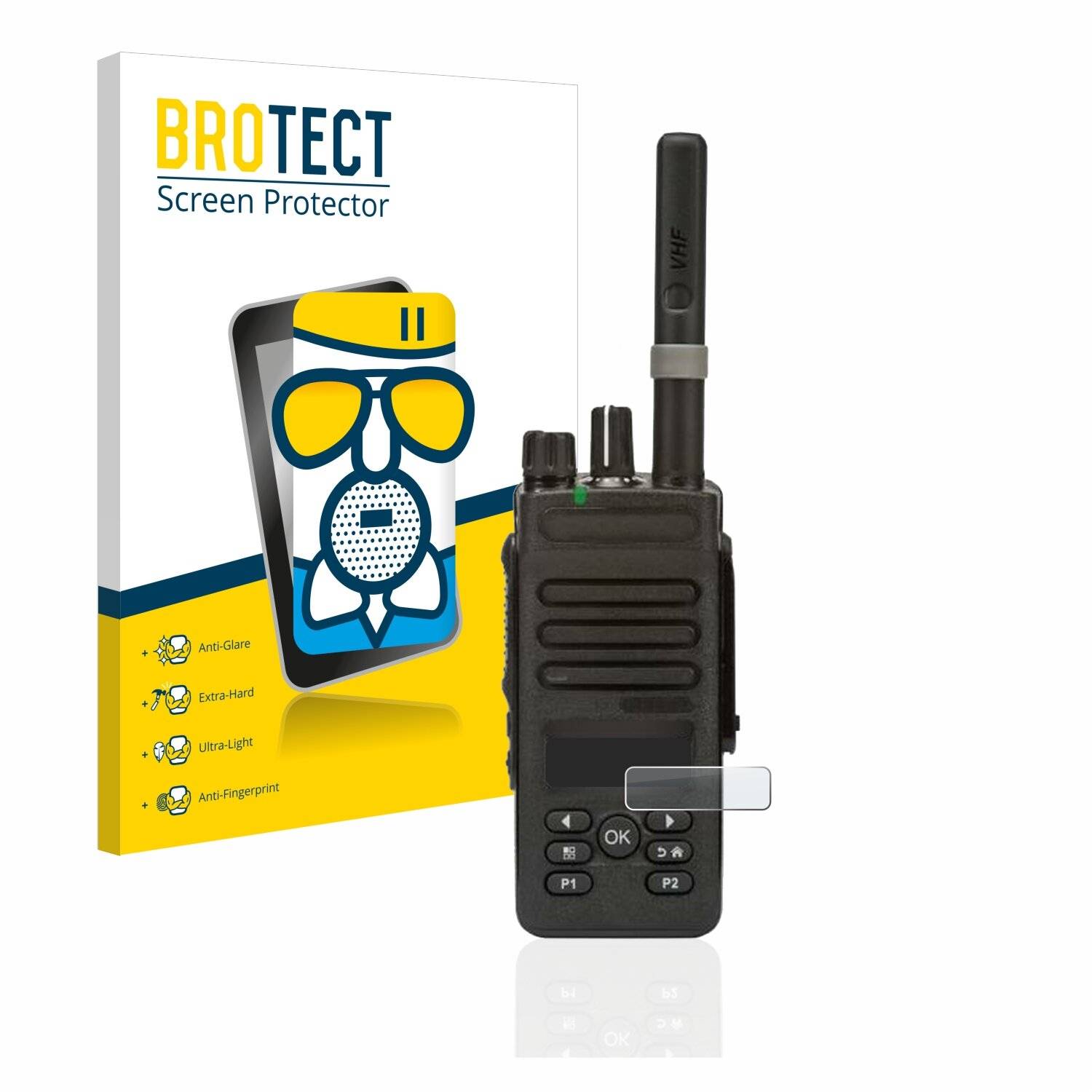 BROTECT AirGlass Matte Schutzglas Folie für Motorola