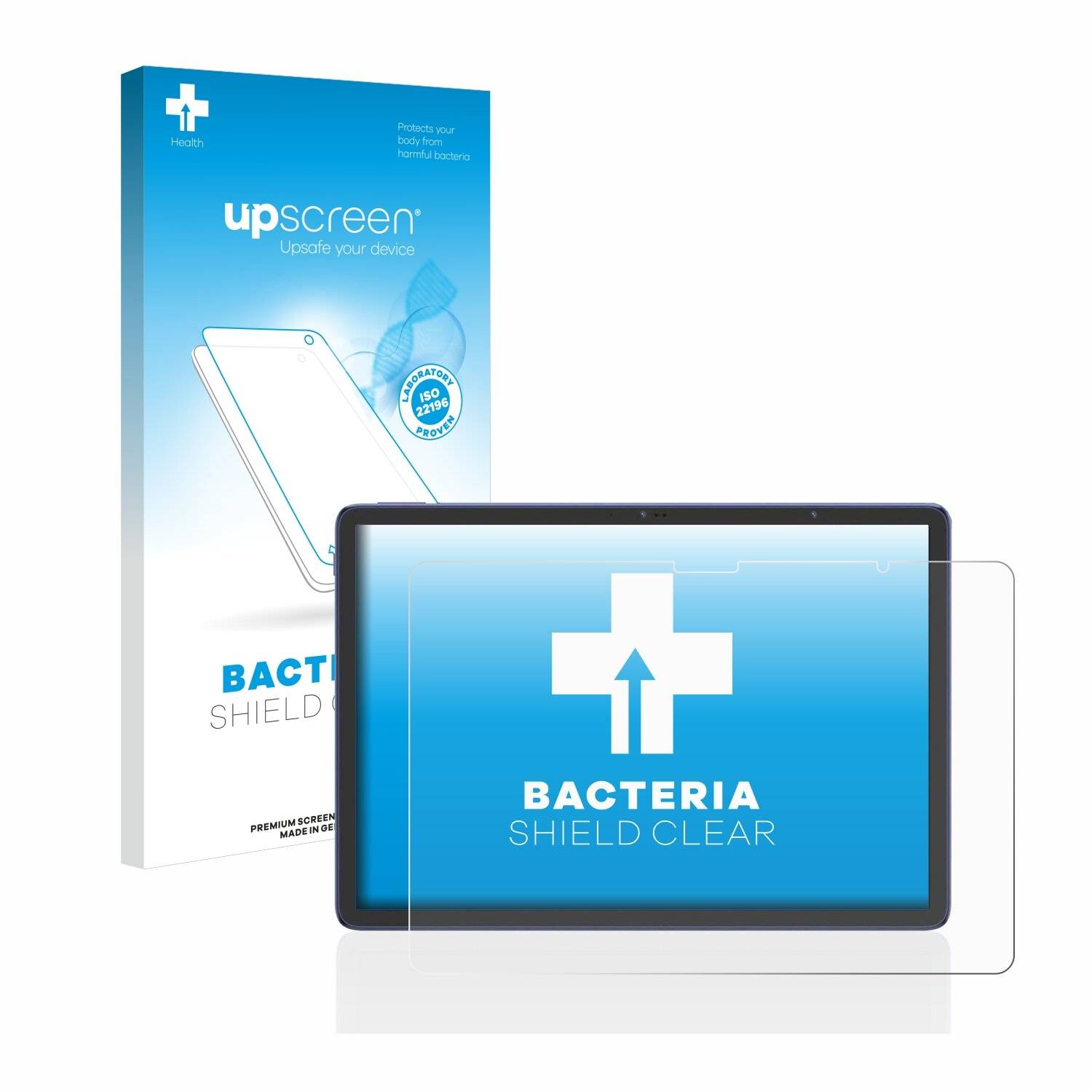 upscreen Bacteria Shield Clear Premium Antibakterielle Displayschutzfolie für TCL NxtPaper