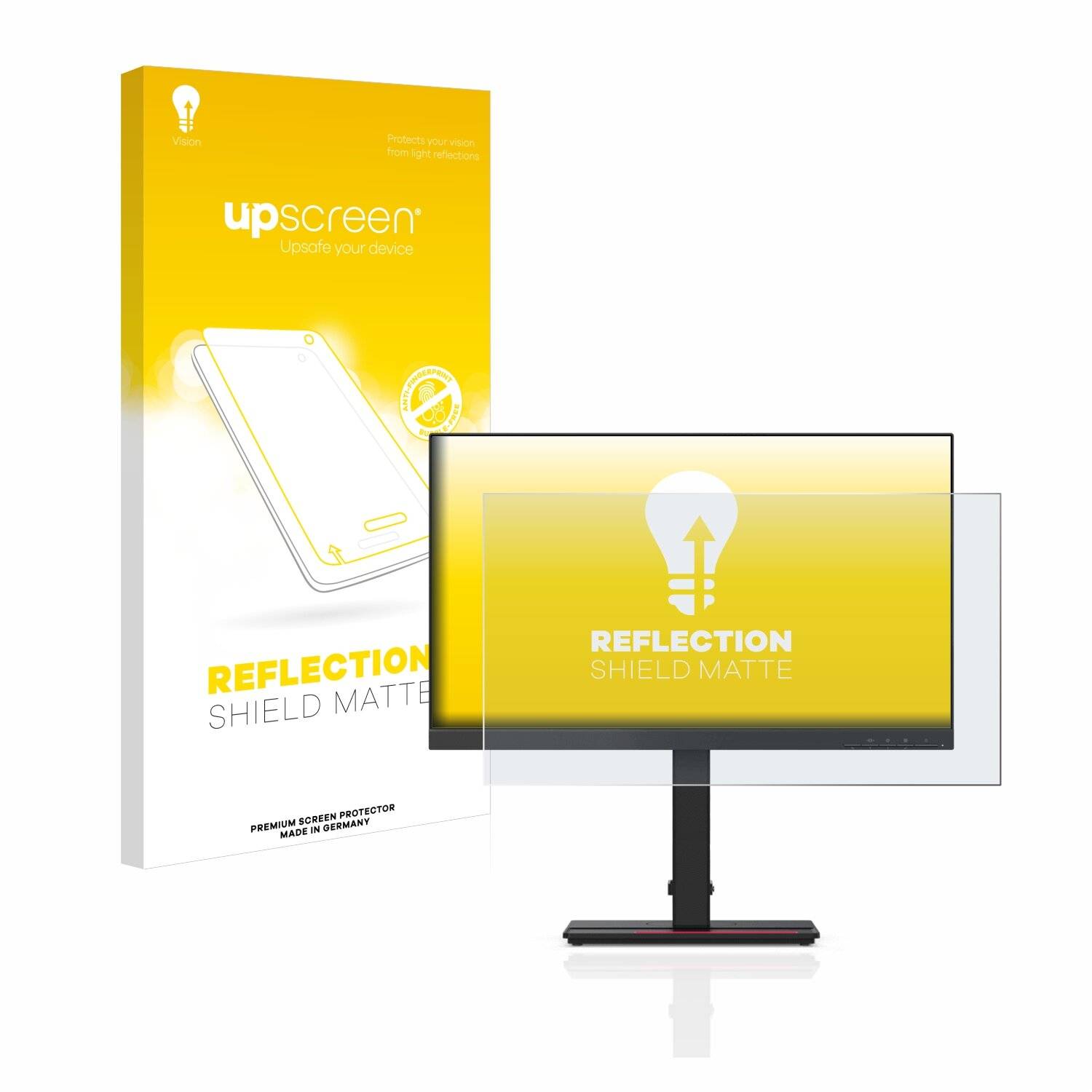upscreen Reflection Shield Matte Premium Displayschutzfolie für Lenovo ThinkVision