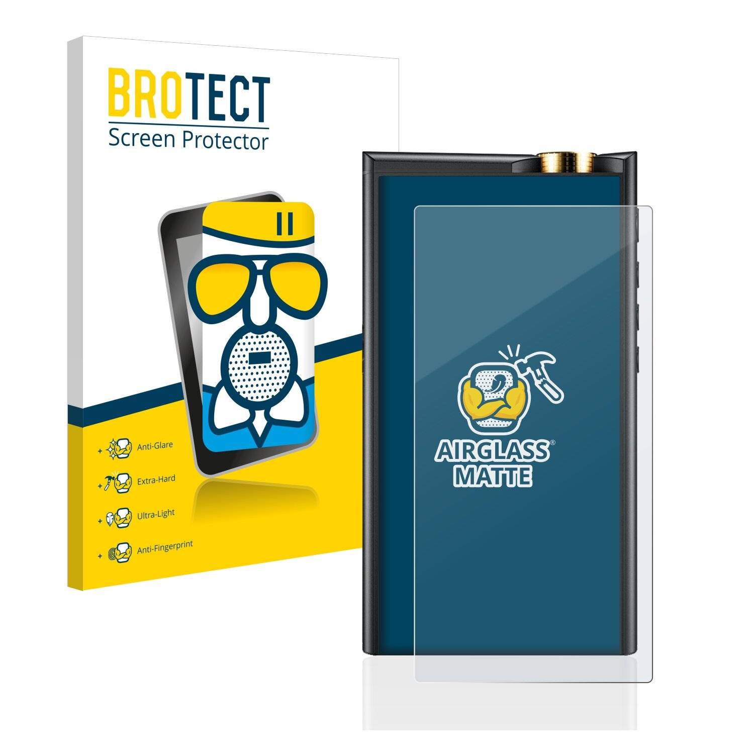 BROTECT AirGlass Matte Schutzglas Folie für Cayin