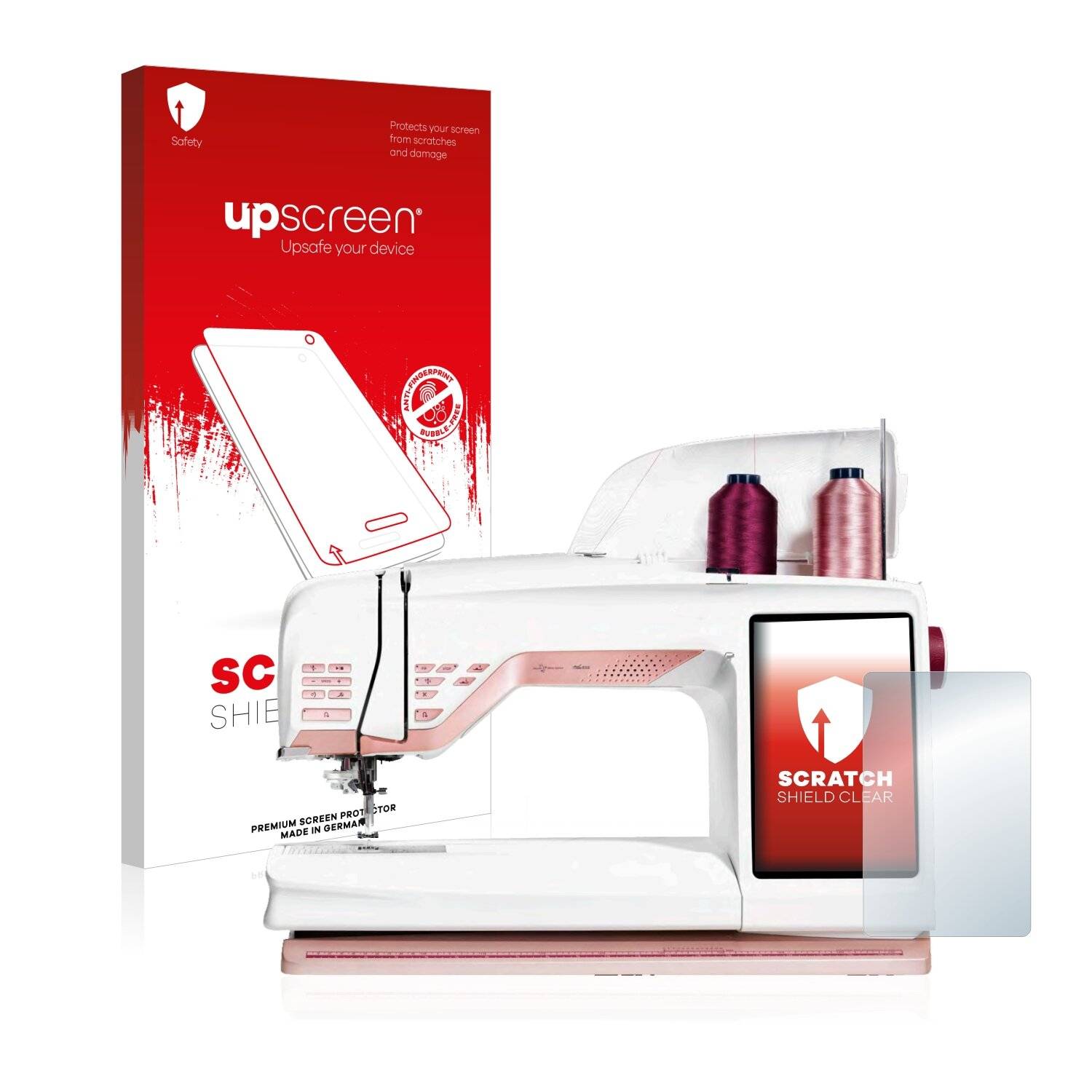 upscreen Scratch Shield Clear Premium Displayschutzfolie für Husqvarna Designer
