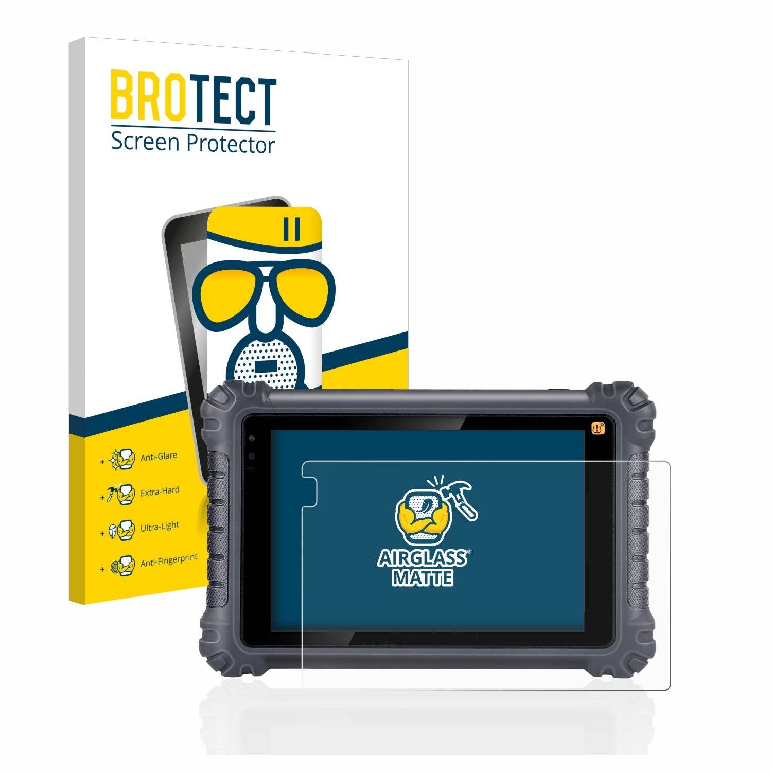 BROTECT AirGlass Matte Schutzglas Folie für Autel MaxiCom