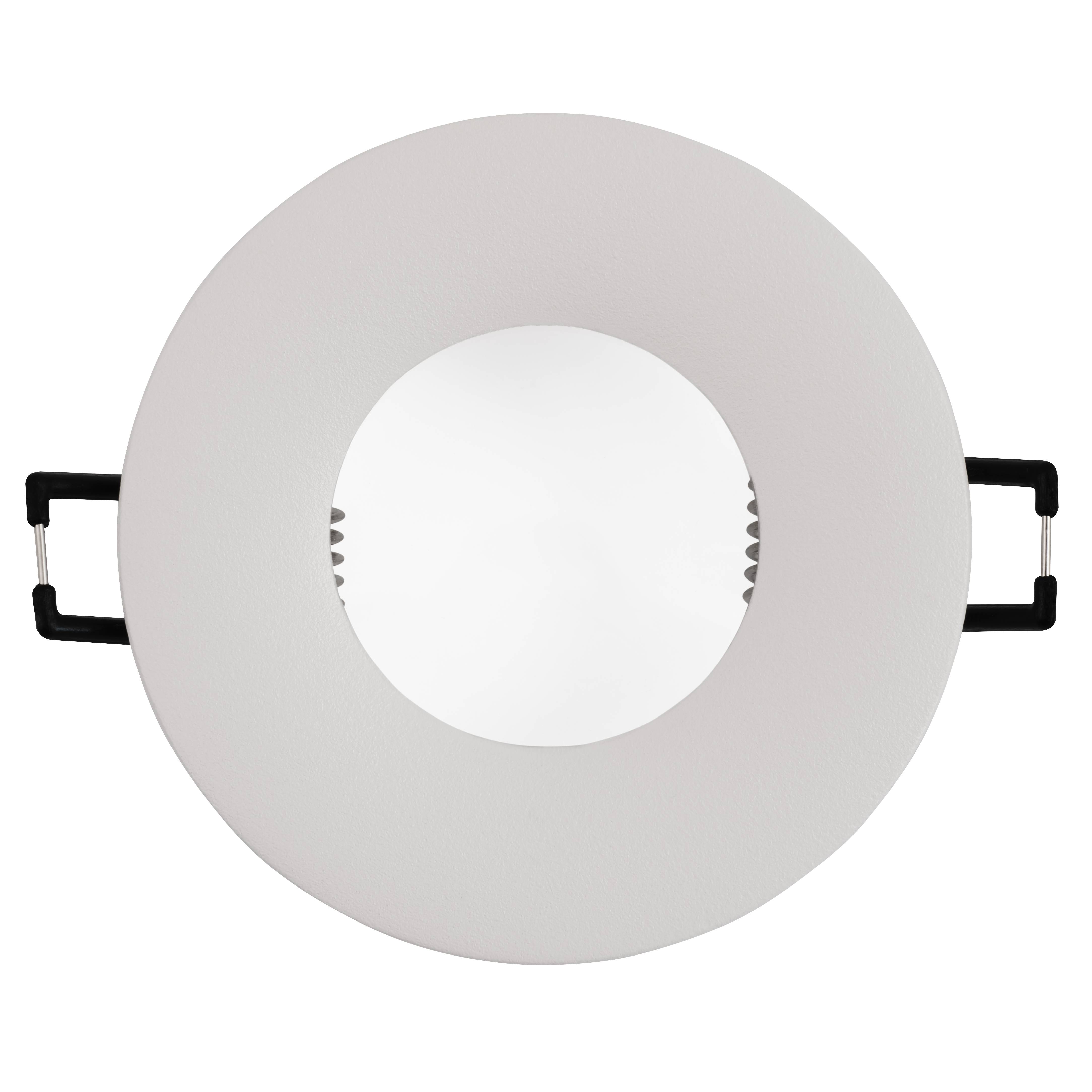 Einbaurahmen McShine "W-30" rund, IP44, matt weiß