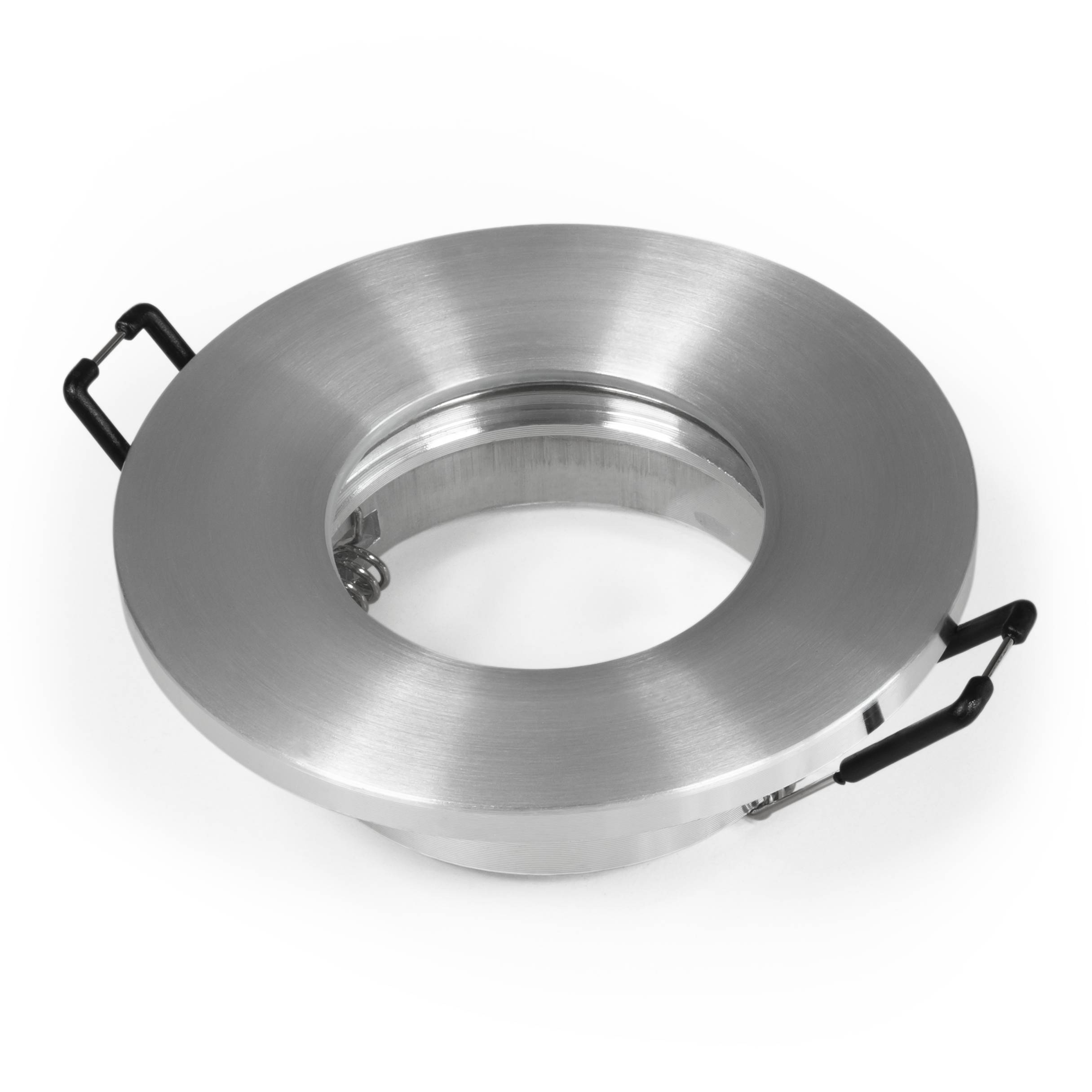 Einbaurahmen McShine "W-30" rund, IP44, Edelstahl gebürstet