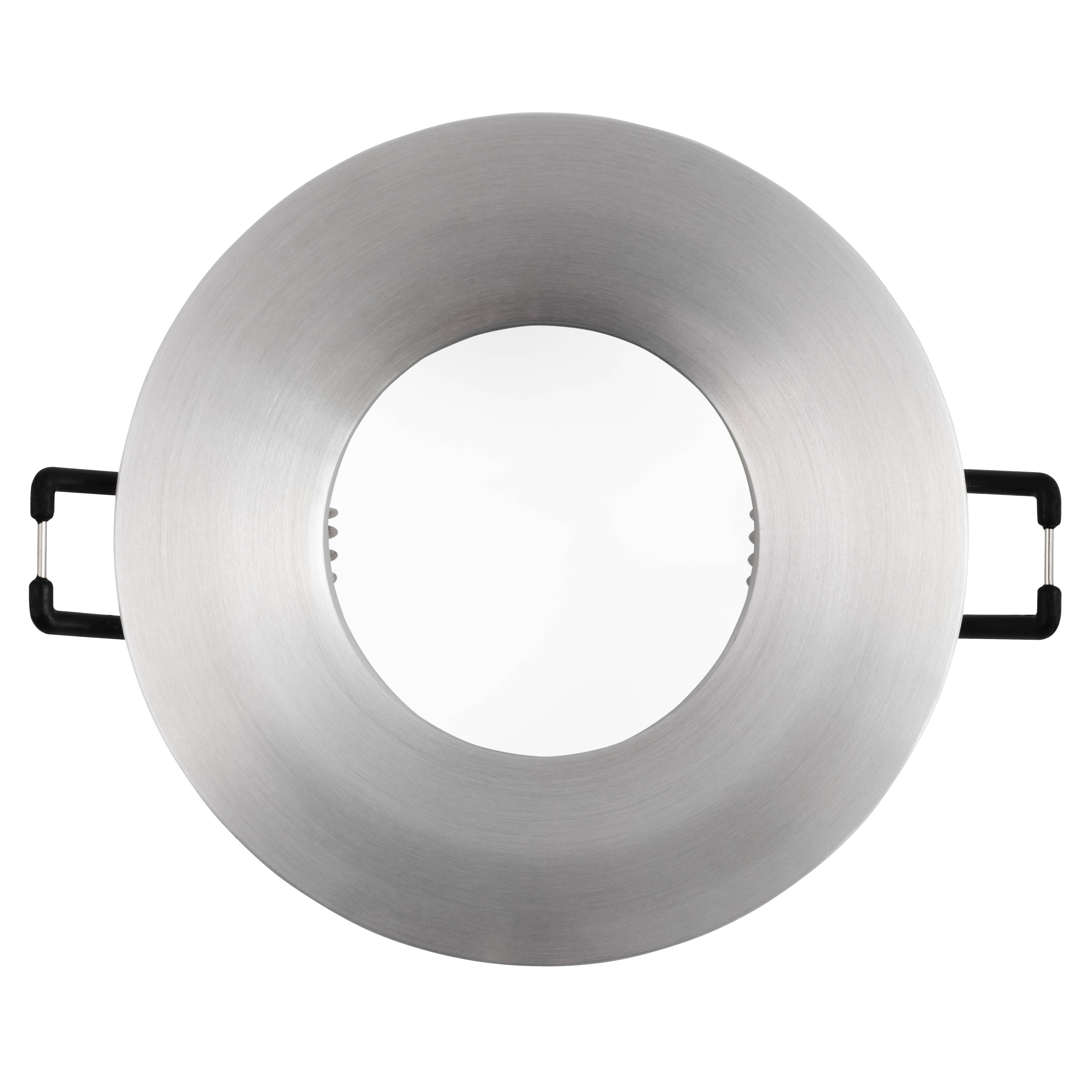 Einbaurahmen McShine "W-30" rund, IP44, Edelstahl gebürstet