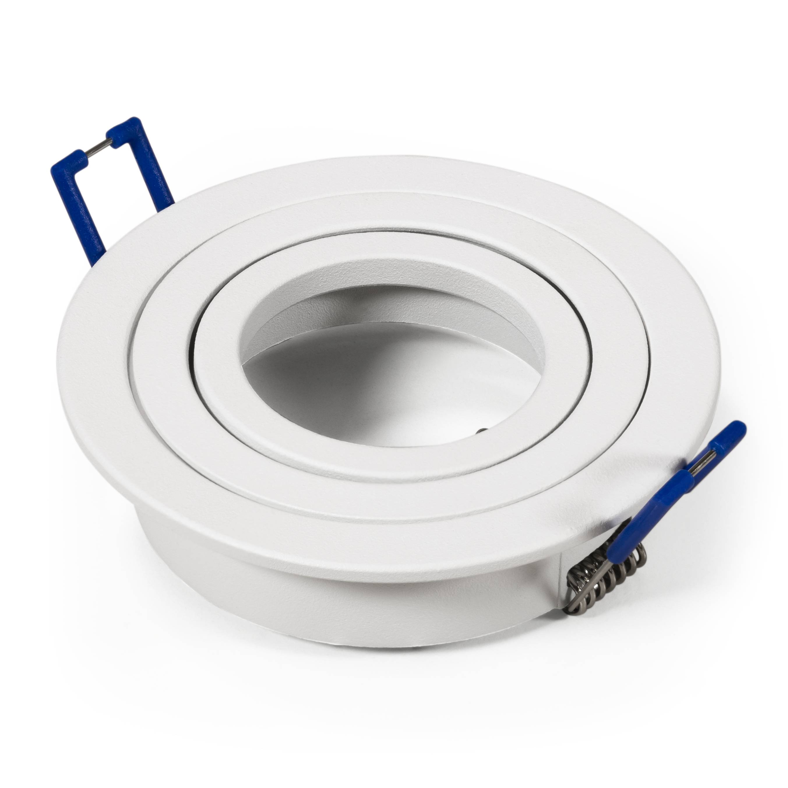 Einbaurahmen McShine "KL-89" rund, schwenkbar, weiß