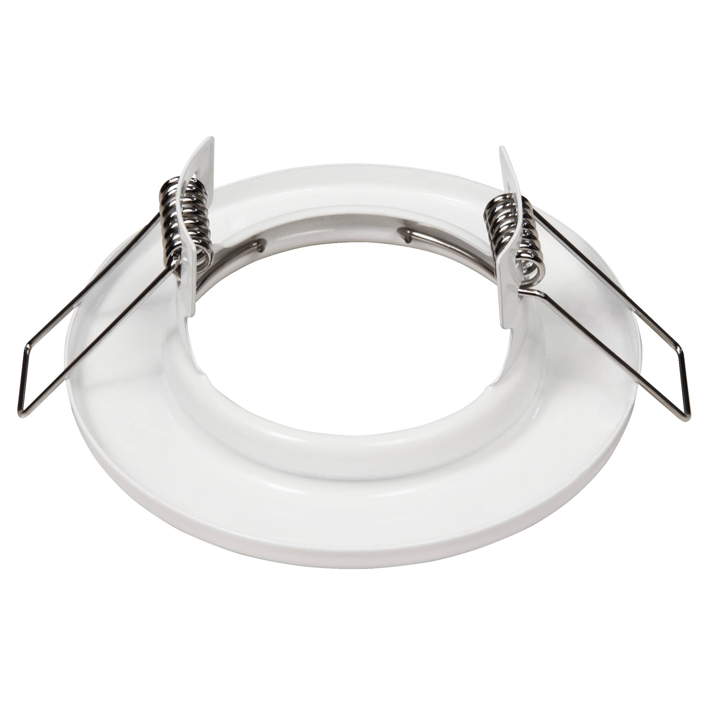 Einbaurahmen McShine "ER-80" weiß, Ø80mm, starr