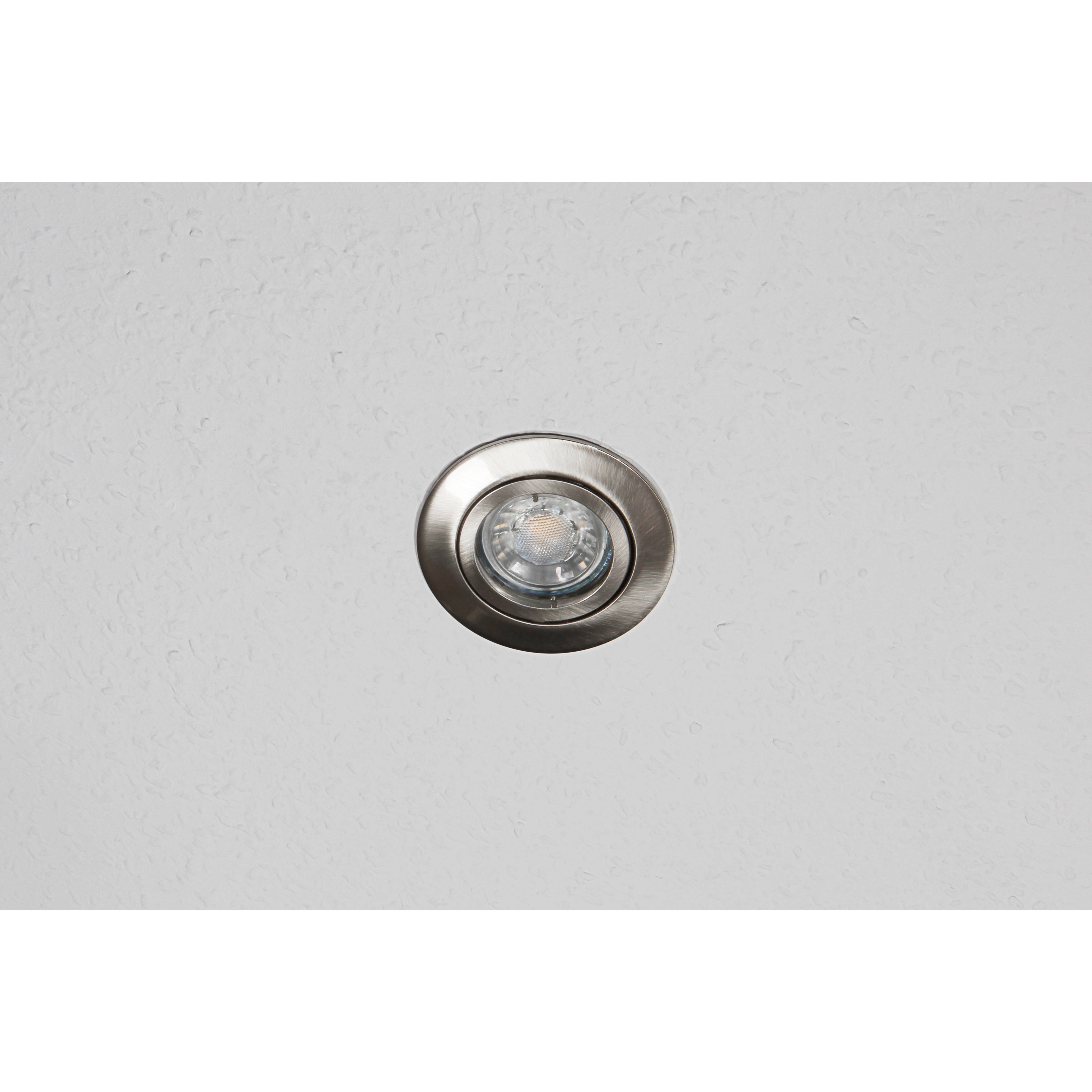 Einbaurahmen GU5.3 DL-828s 83mm Edelstahl gebürstet rund schwenkbar