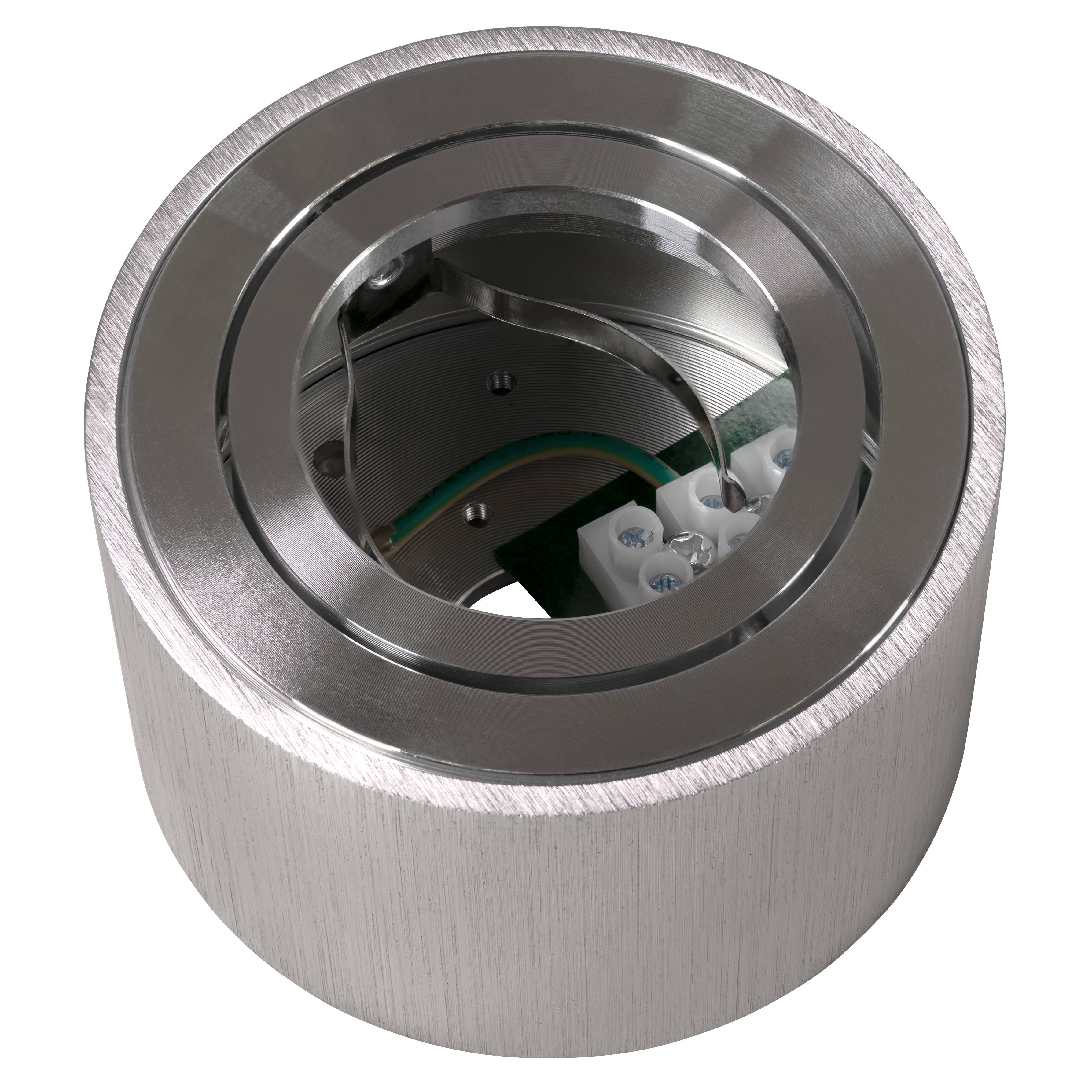 Aufbaurahmen McShine "KL-10" rund, schwenkbar, Edelstahl, ØxH 80x50mm