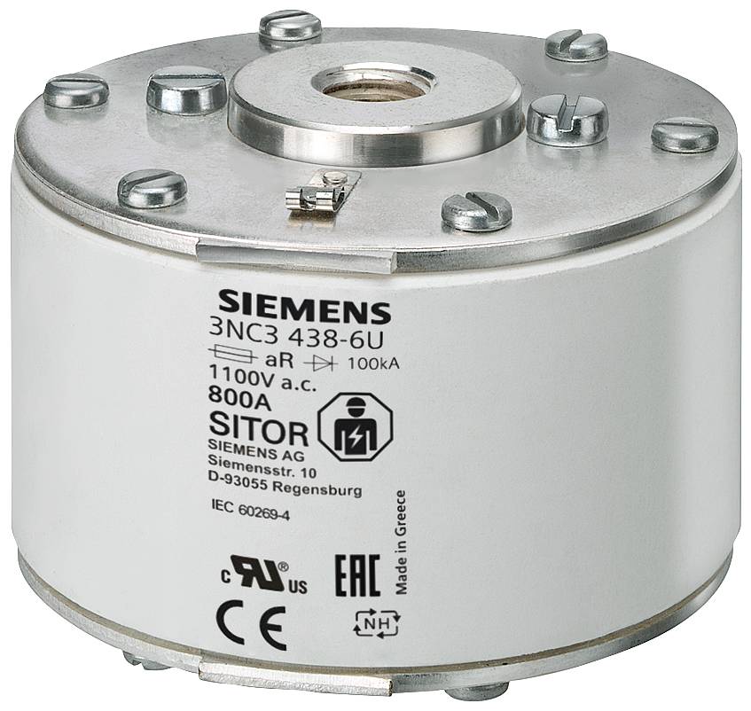 Siemens M SITOR-Sicherungseinsatz für Halbleiterschutz 500A aR 1250V AC