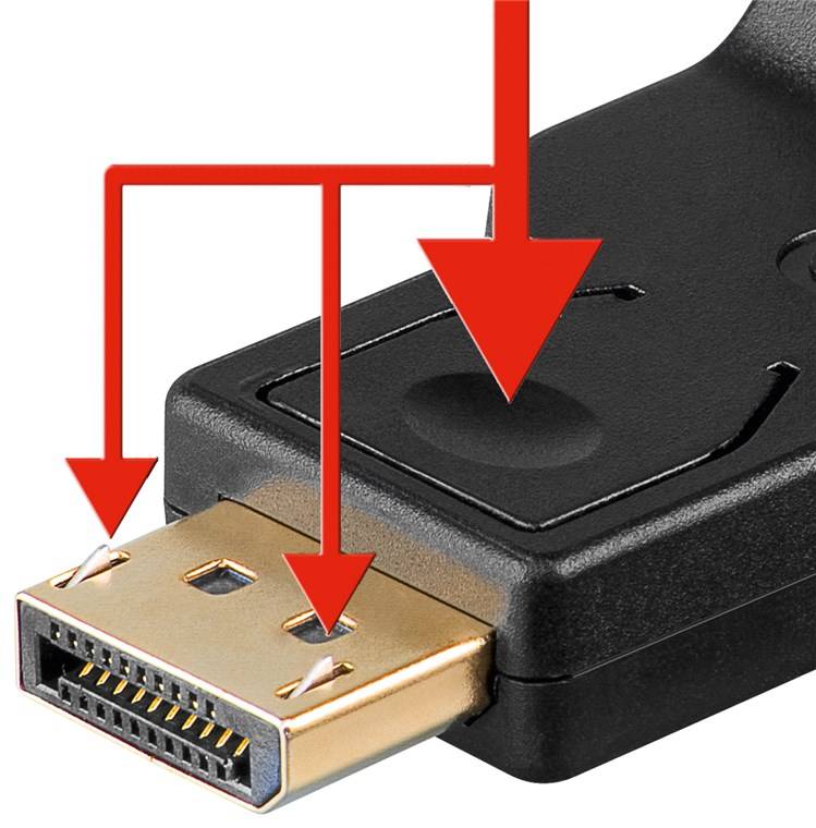 Goobay 60606 DisplayPort auf VGA Adapter / Monitor Adapterkabel / DP Stecker zu VGA Buchse 15 polig Konverter / Schwarz
